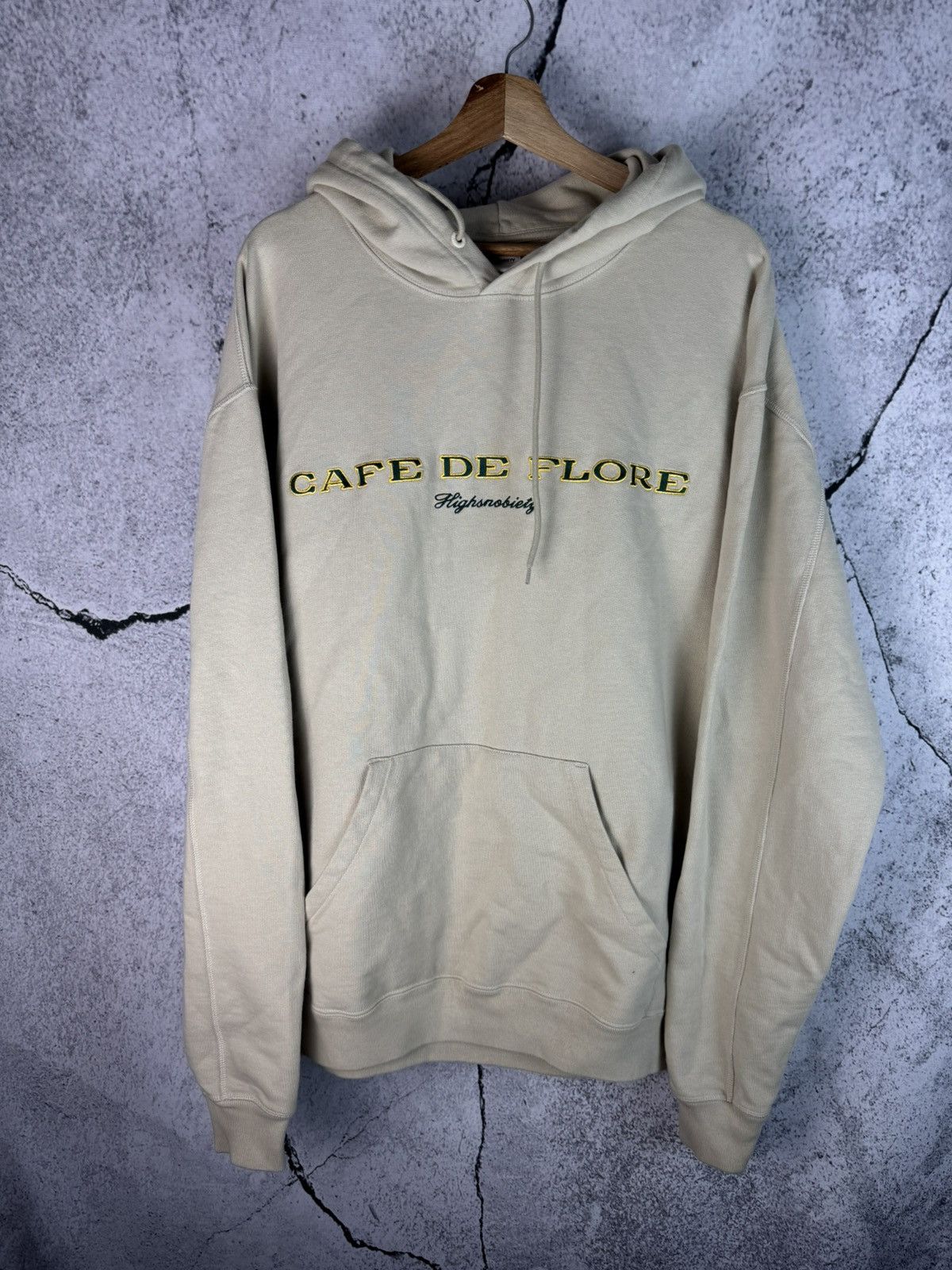 Braun Highsnobiety Logo Hoodie High Quality Rare Streetwear Hype Size US XL / EU 56 / 4 - 1 Thumbnail