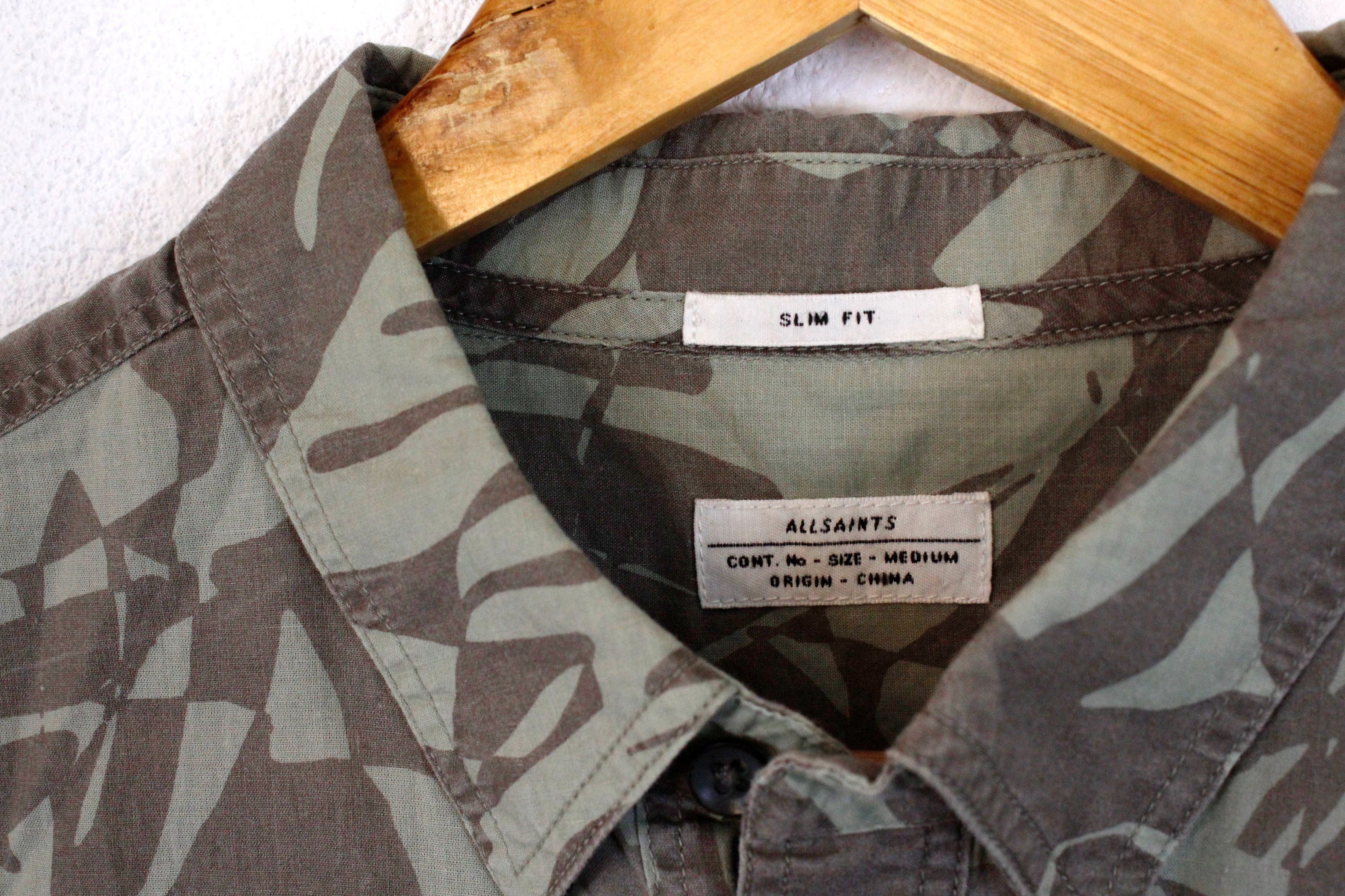 Allsaints Allsaints Palmae Printed Pullover Shirt size M Size US M / EU 48-50 / 2 - 3 Thumbnail