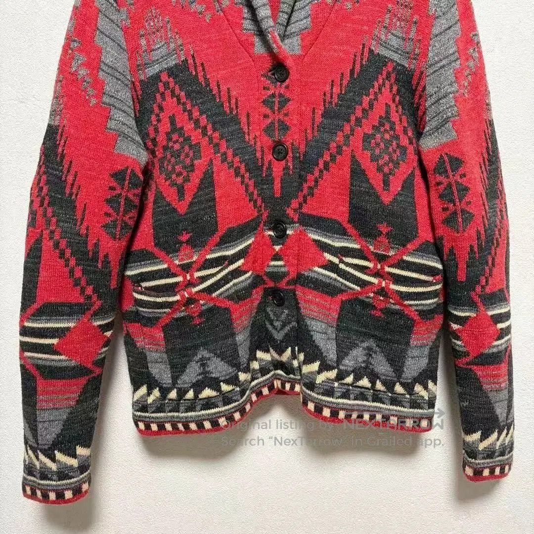 RRL Ralph Lauren RALPH LAUREN RRL Indian Totem Cardigan. Size US M / EU 48-50 / 2 - 3 Thumbnail