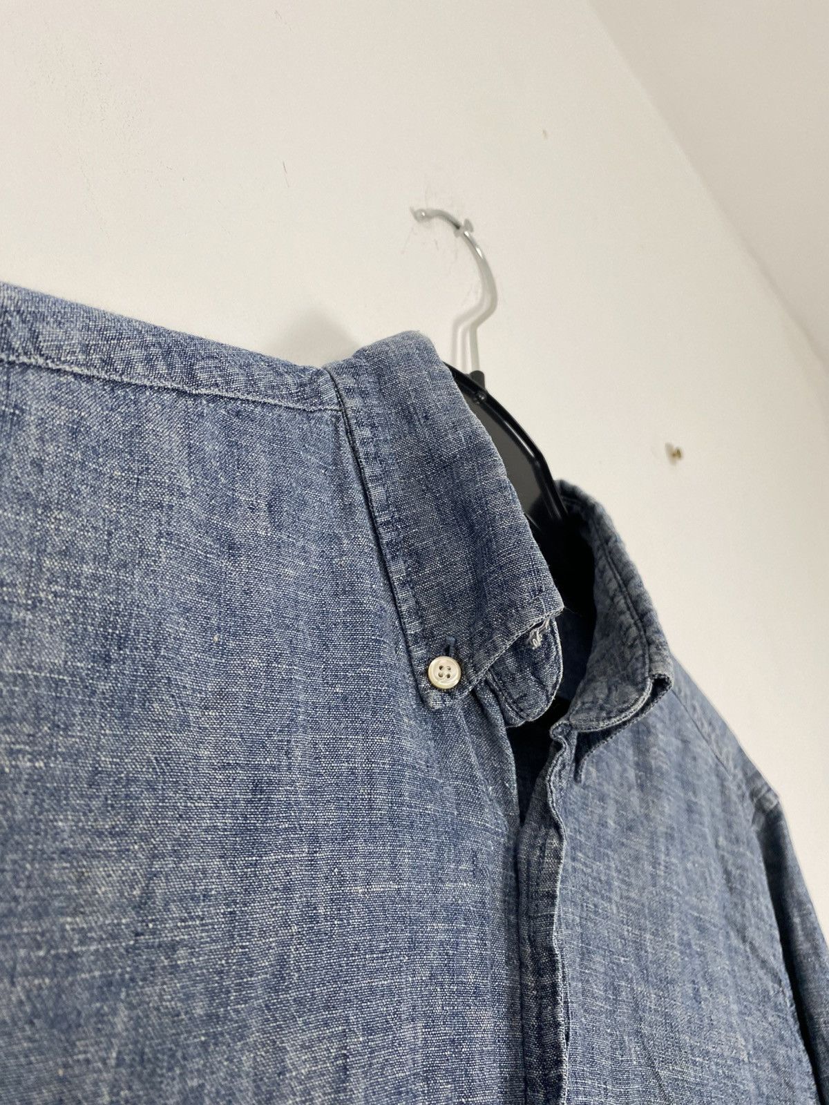 Our Legacy Our Legacy Blue Chambray 1940s Shirt Hemp Organic Cotton y2k Size US M / EU 48-50 / 2 - 3 Thumbnail