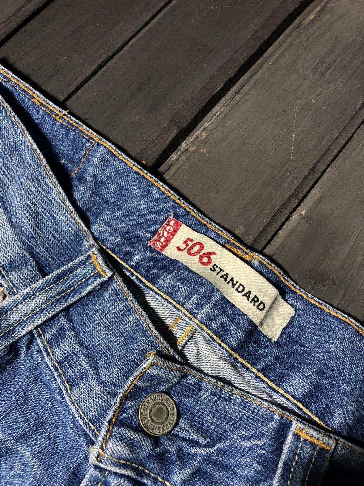 Hysteric Glamour × Levi's VTG HYSTERIC GLAMOUR STYLE STONE WASHED DISTRESSED JEANS 90S Size US 32 / EU 48 - 7 Thumbnail