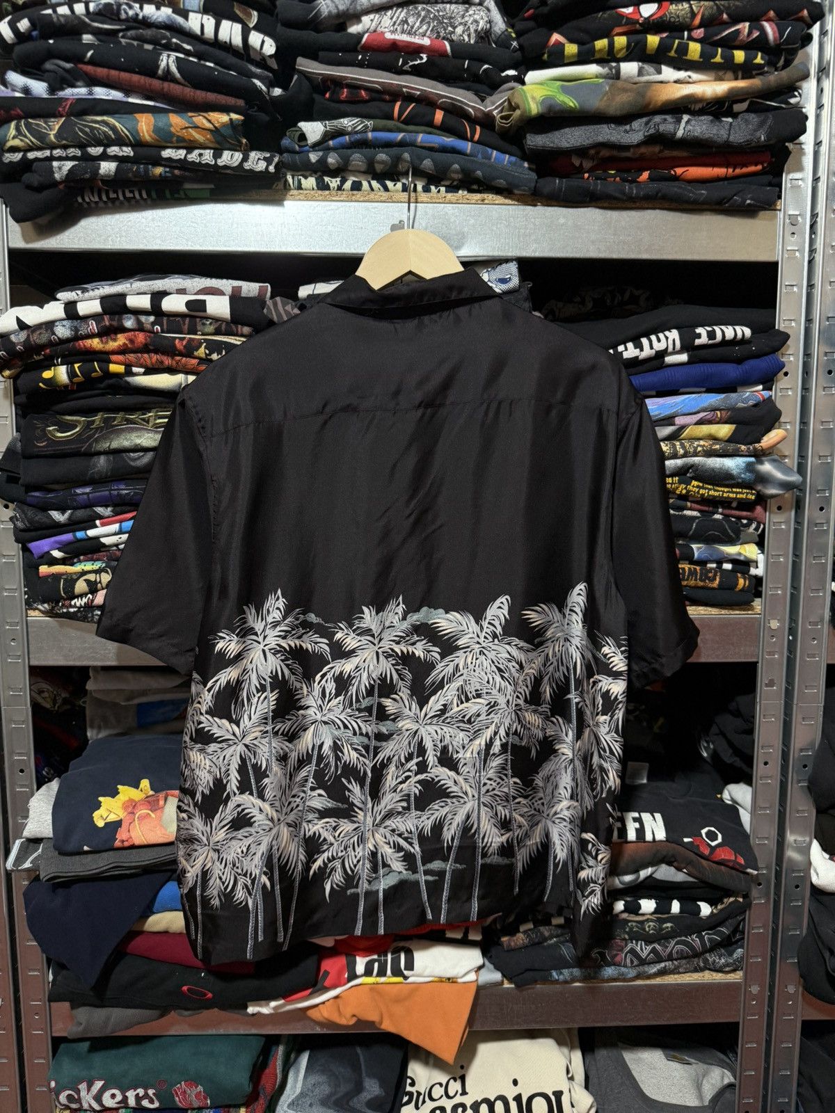Palm Angels RARE LUXURY PALM ANGEL PALM TREE BOWLING SHIRT Y2K HYPE Size US S / EU 44-46 / 1 - 2 Thumbnail