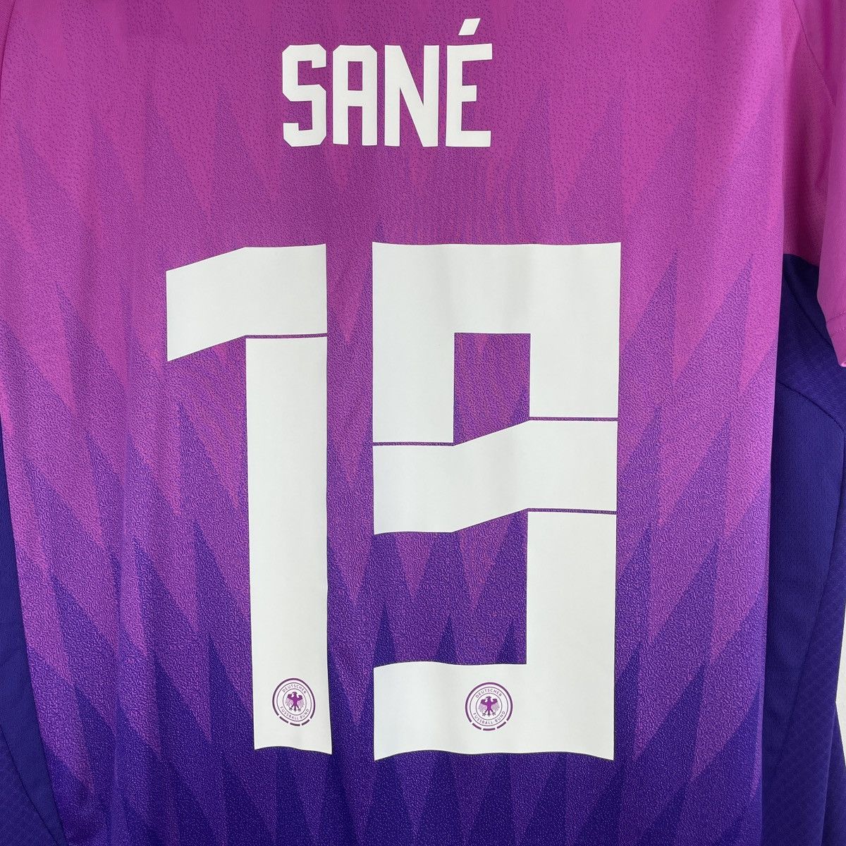 Adidas Germany Leroy Sane Adidas Pink Jersey Euro 2024 size L Size US L / EU 52-54 / 3 - 7 Thumbnail