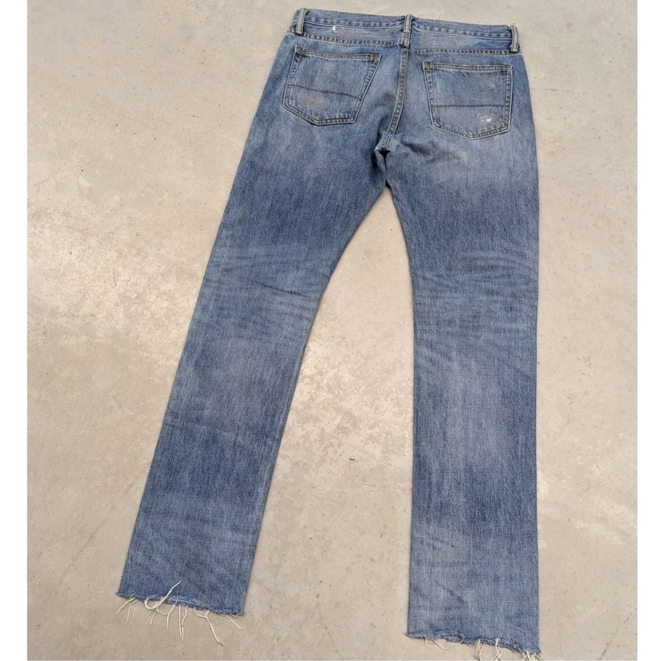 Gap × NSF NSF x GAP Collaboration Faded Sashiko Boro Stitch Patch Jean Size US 31 - 2 Thumbnail