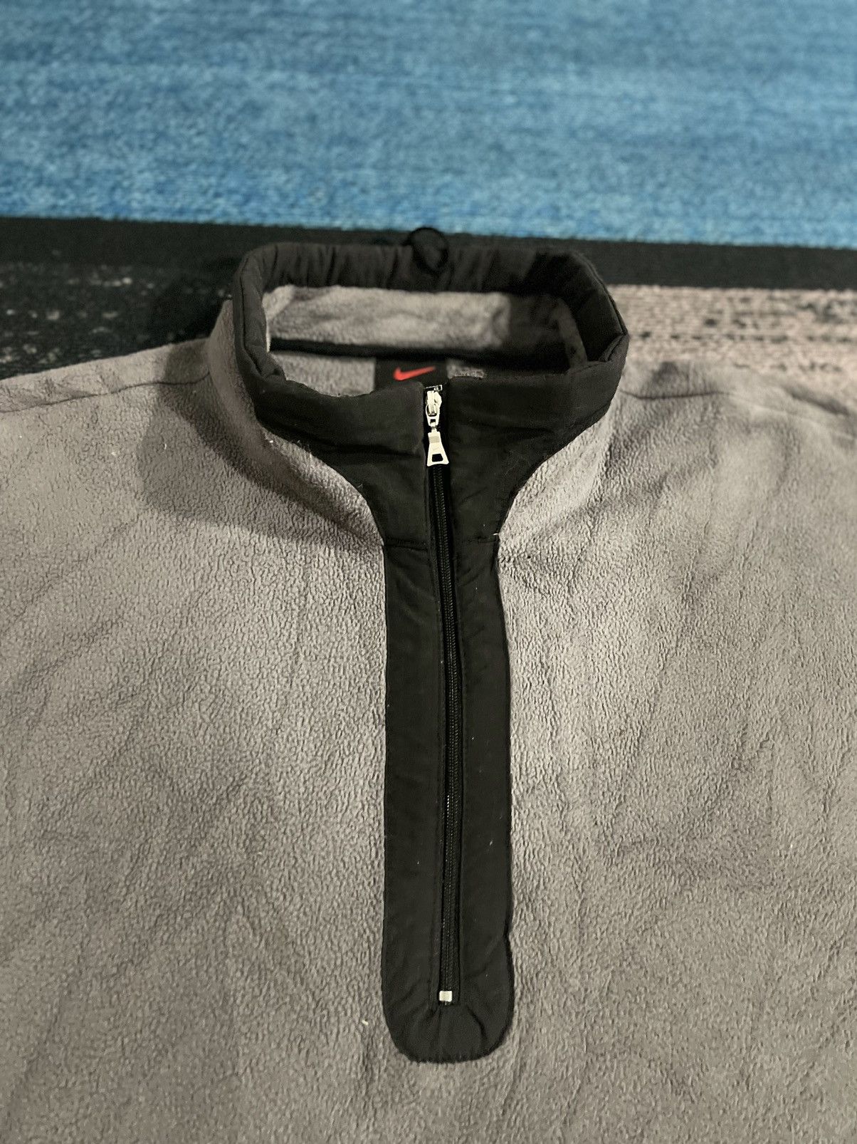 Vintage Vintage Nike Fleece Half Zipper Jacket Size US L / EU 52-54 / 3 - 7 Thumbnail