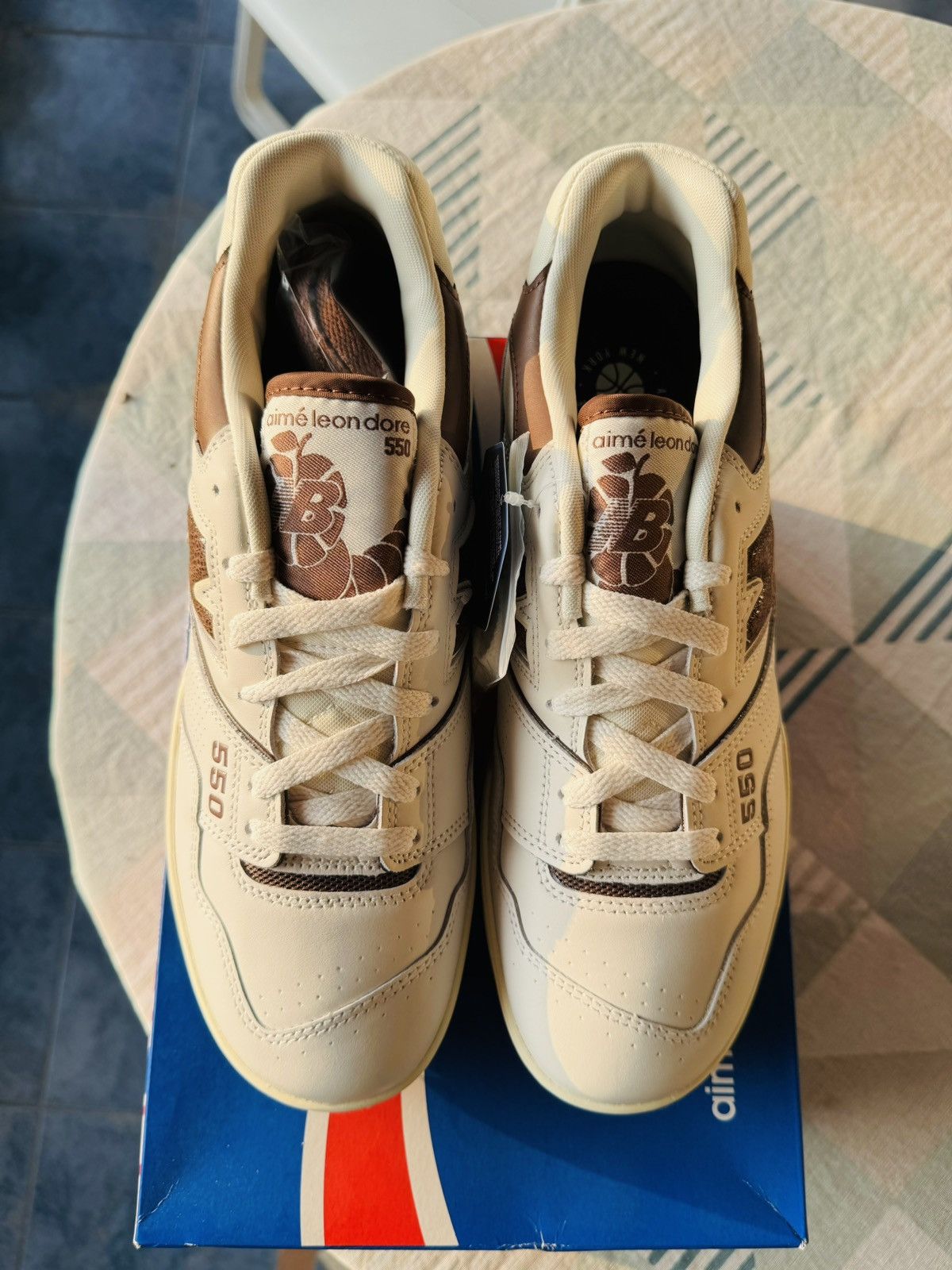 Aime Leon Dore × New Balance New Balance x Aime Leon Dore 550 Brown Size US 10.5 / EU 43-44 - 11 Thumbnail