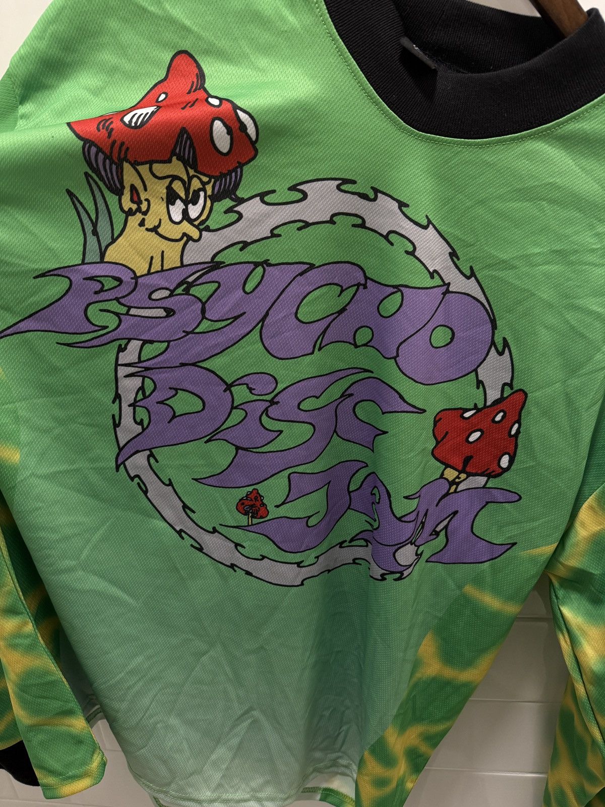 Brain Dead × Oakley Brain Dead Mountain Dew Pyschic Disc Jam Jersey Size US L / EU 52-54 / 3 - 6 Thumbnail