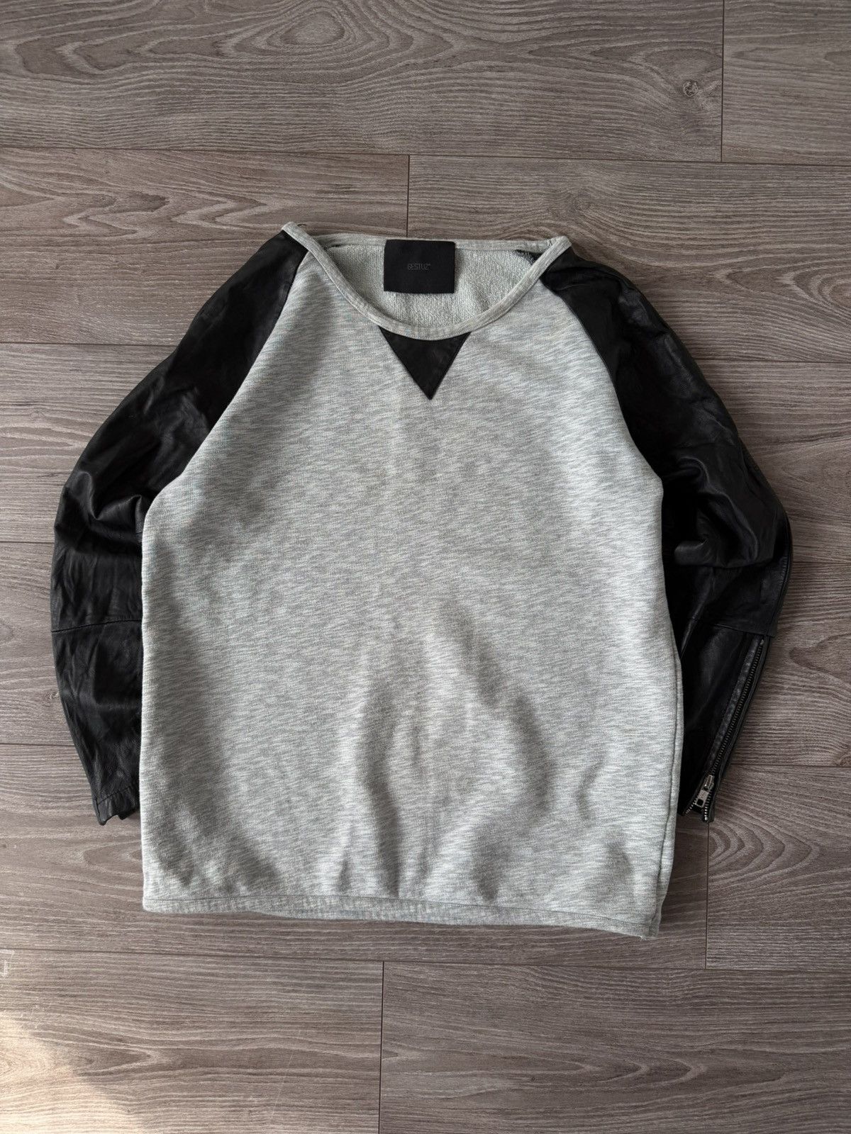 Gestuz Gestuz La Cours Vej 6 Leather Sleeves Cales Blouses Size M / US 6-8 / IT 42-44 - 1 Thumbnail