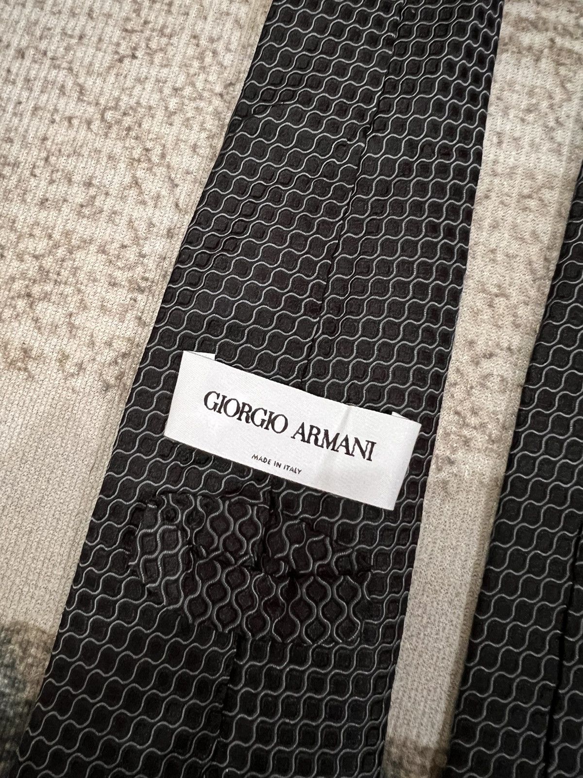 Giorgio Armani Giorgio Armani Silk Tie Size ONE SIZE - 5 Thumbnail