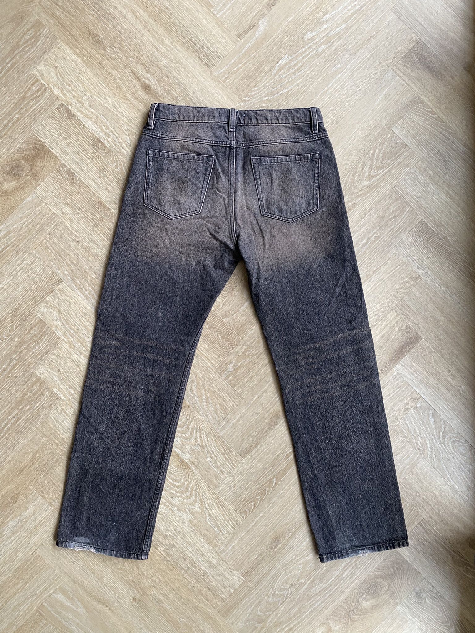 Wood Wood 31/32 - Al Straight Leg - Burnt Orange Wash Size US 31 - 10 Thumbnail
