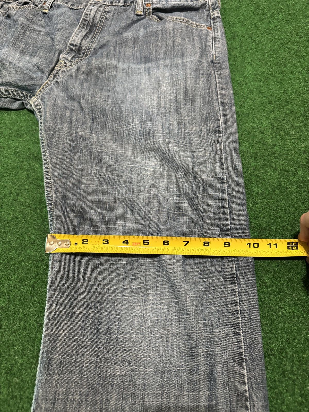 Levi's Vintage Clothing Vintage Levis 569 Loose Straight Baggy Y2K 37x29 Jeans Size US 37 - 9 Thumbnail