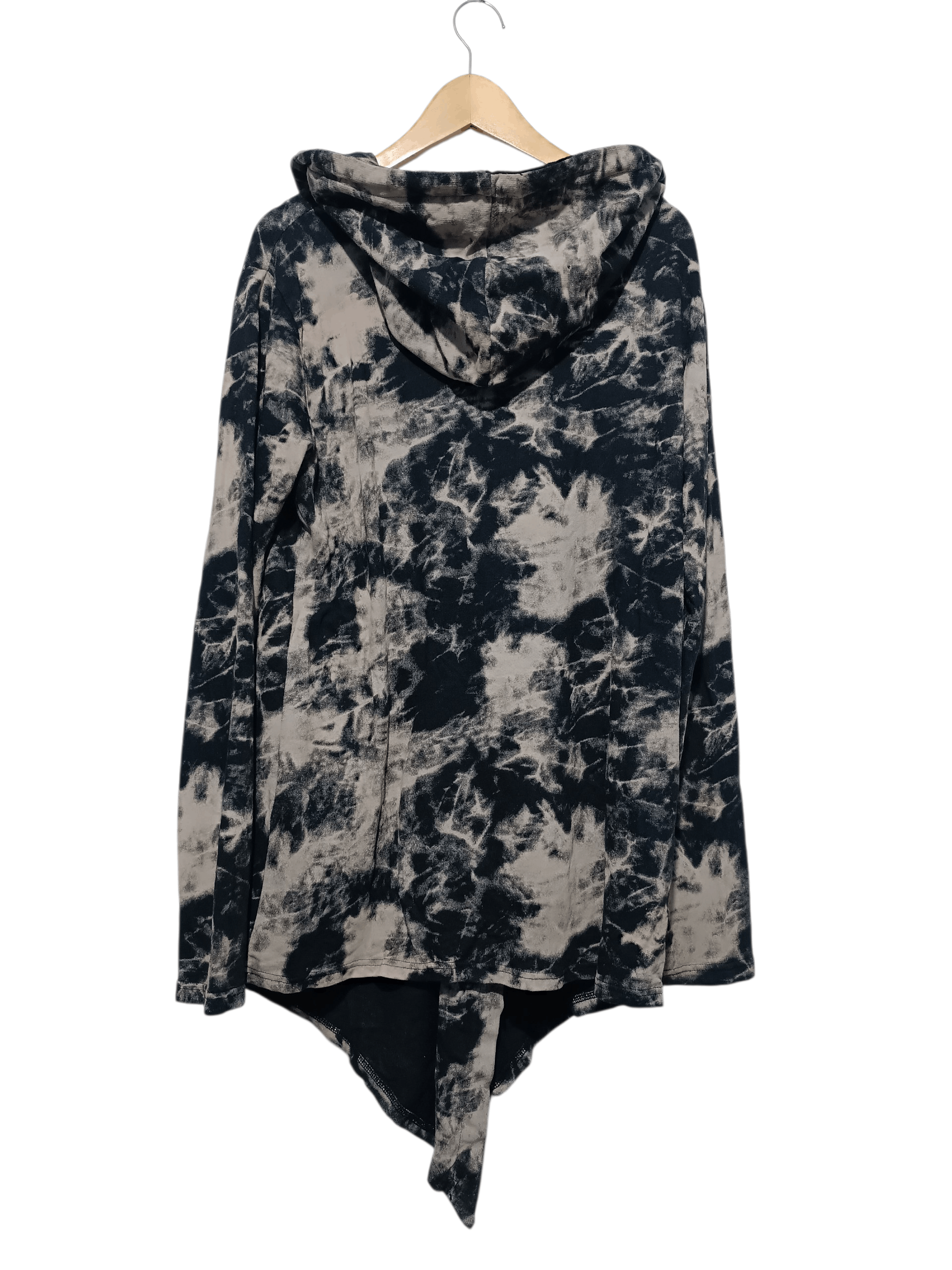 semanticdesign 00s Archive Sematic design Asymmetrical Hoodie Jacket Size US L / EU 52-54 / 3 - 3 Thumbnail