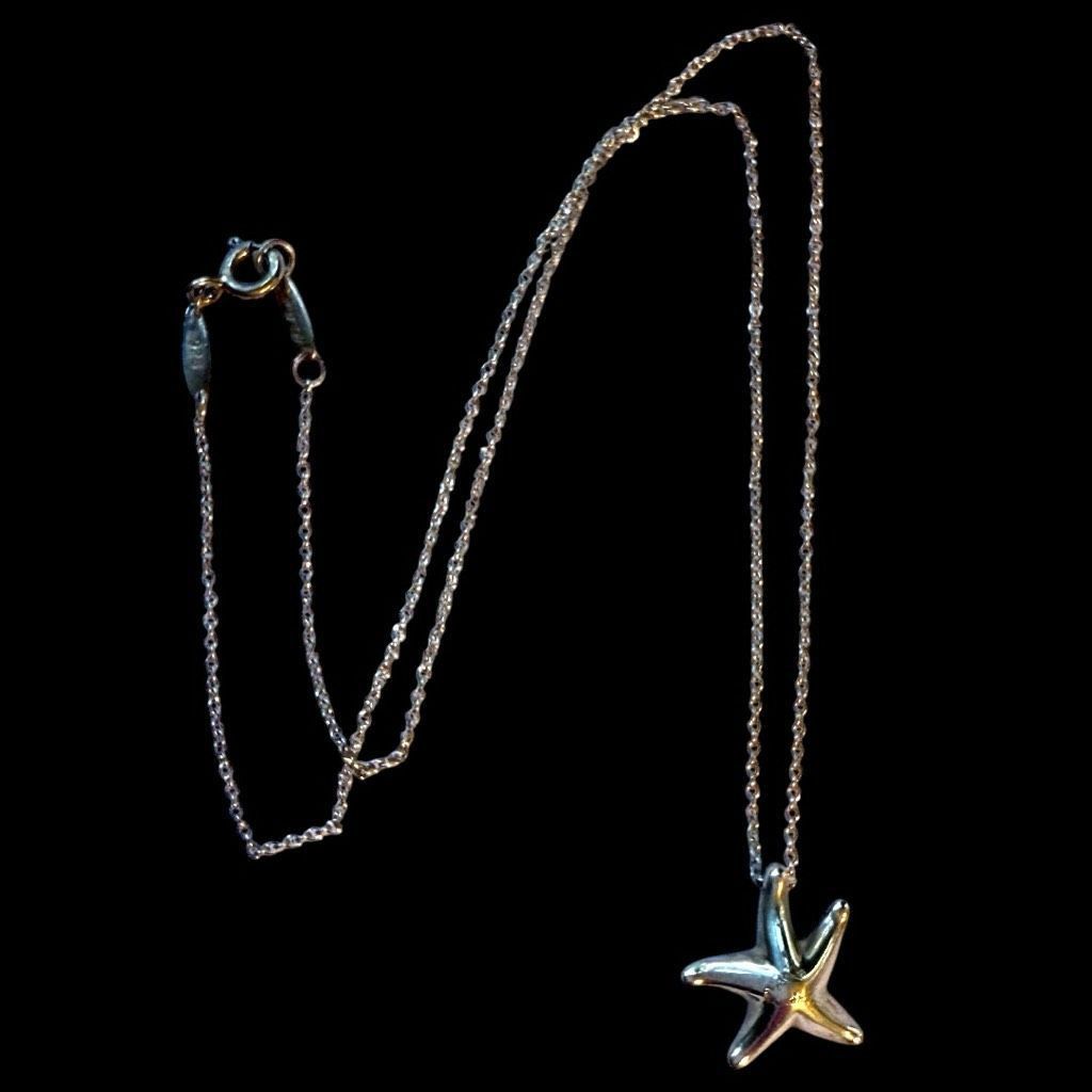Tiffany & Co. TIFFANY & CO. Jewelry Elsa Peretti Starfish Pendant Necklace Size ONE SIZE - 5 Thumbnail