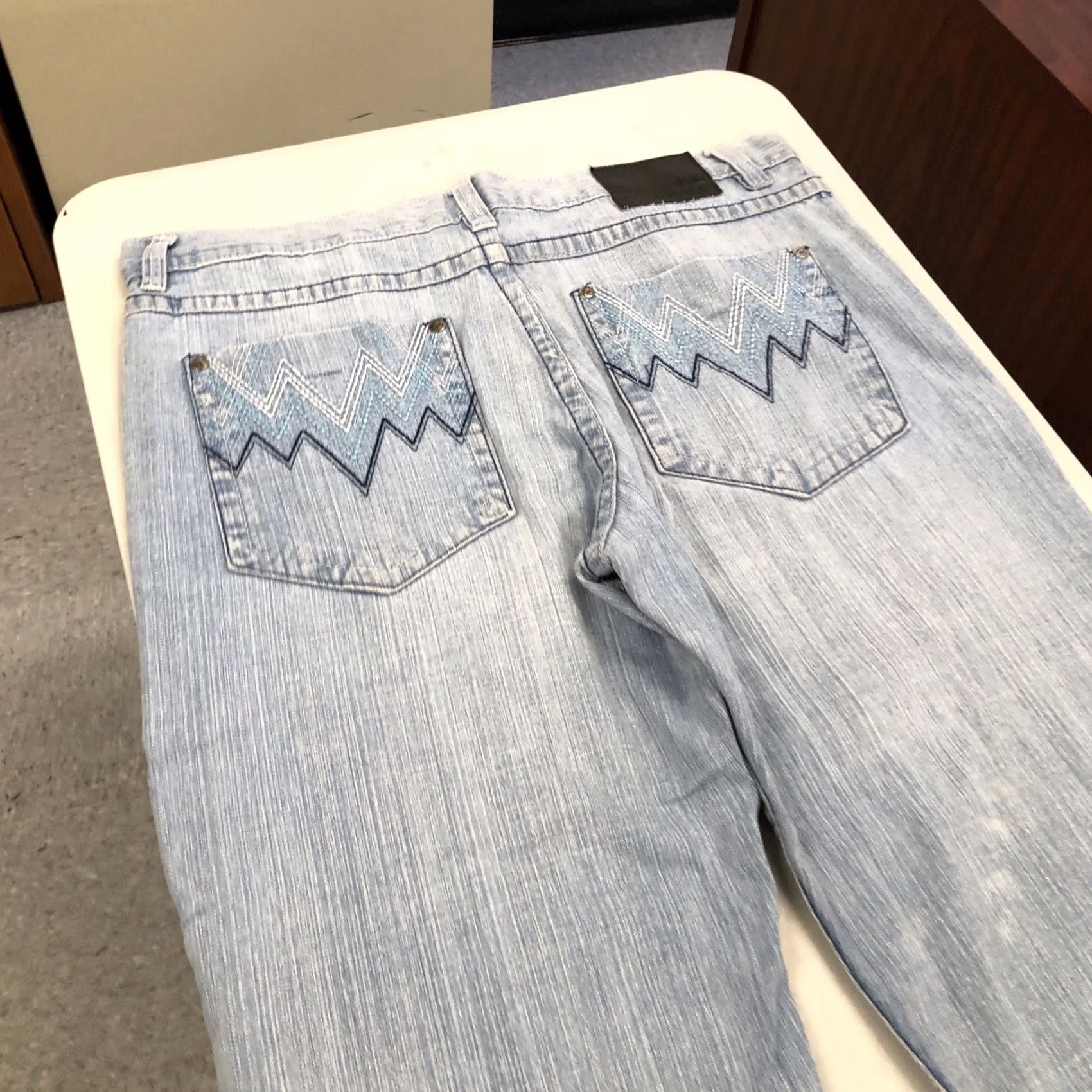 Element VINTAGE Five Elementz Jeans Men 40x28.5 Wide-Leg Baggy Hip Hop Skate Street Y2K Size US 40 / EU 56 - 3 Thumbnail