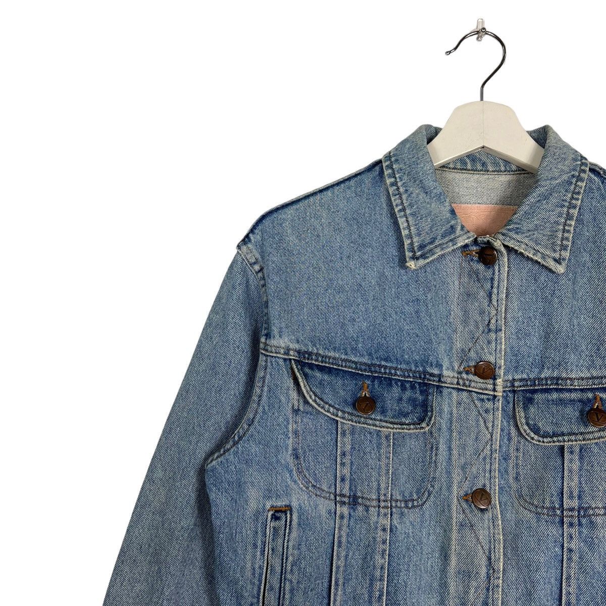 Valentino 🔥 VINTAGE VALENTINO JEANS CROPPED TRUCKER JACKET Size US M / EU 48-50 / 2 - 7 Thumbnail