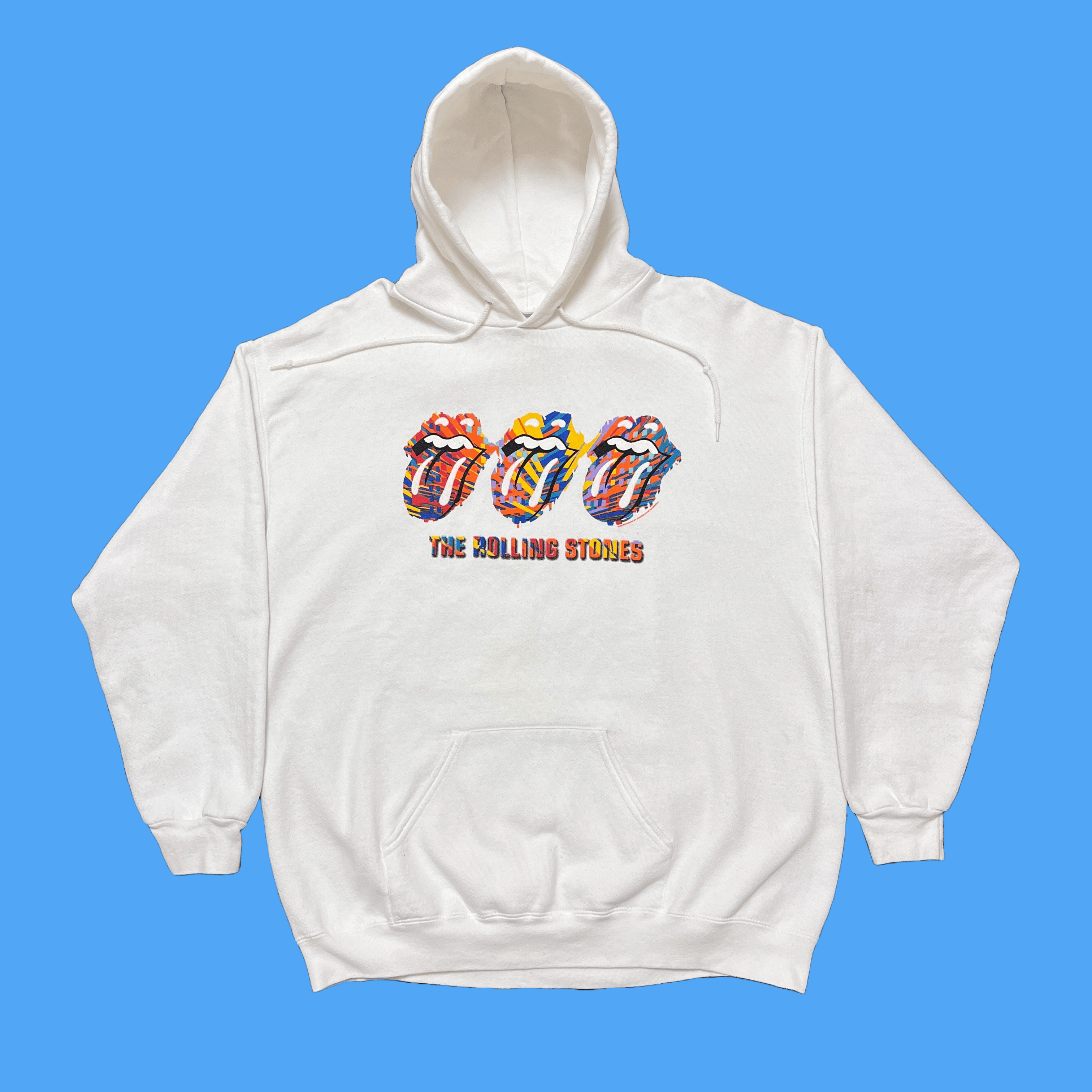 Band Tees × The Rolling Stones × Vintage The Rolling Stones Vintage Band Hoodie 2002 Concert Size US XL / EU 56 / 4 - 1 Thumbnail