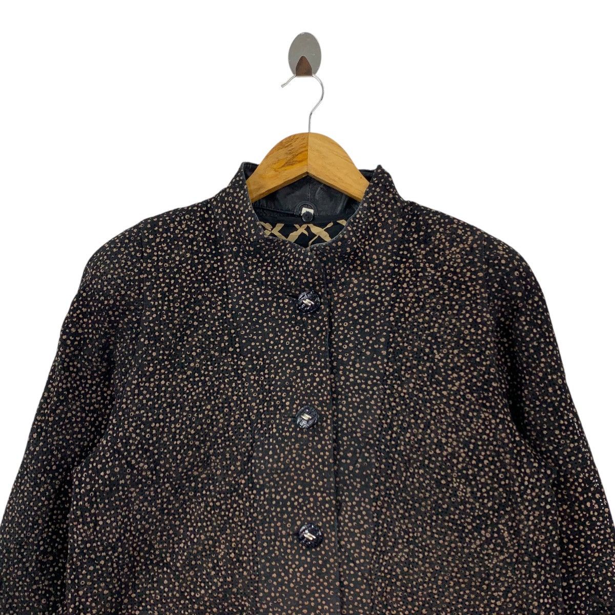 Japanese Brand JAPANESE BRAND Button Up Dress Like Polca Dot Button Coat Size M / US 6-8 / IT 42-44 - 4 Thumbnail
