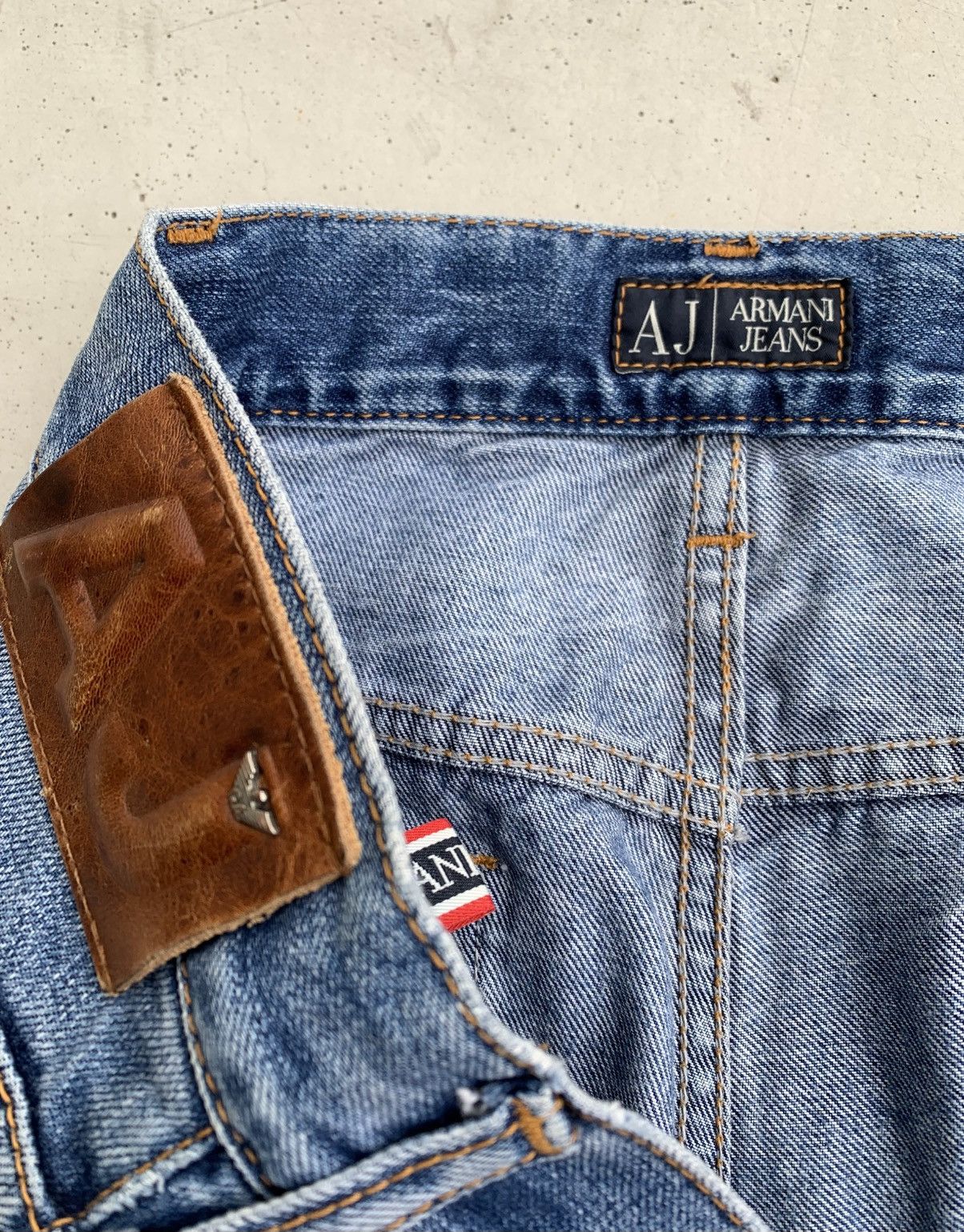 Armani Armani Jeans Vintage Jeans Luxury Denim Old Money Avantgarde Size US 36 / EU 52 - 12 Thumbnail