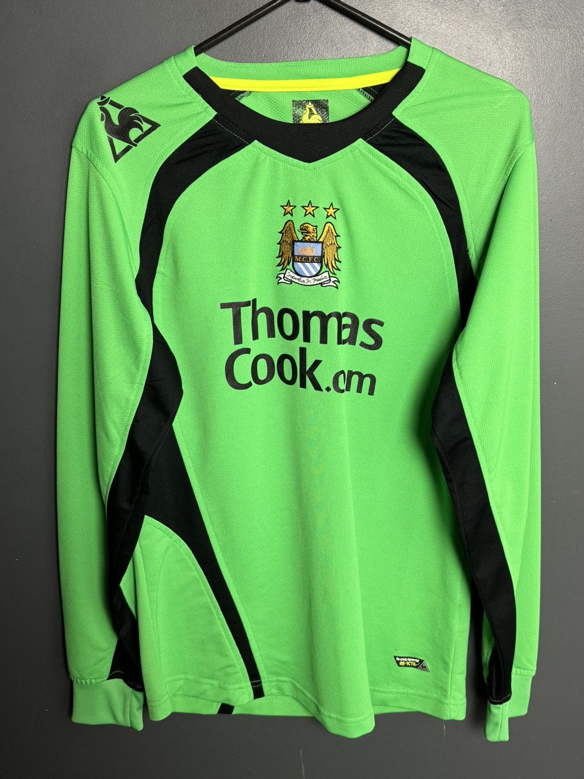 Le Coq Sportif Manchester City 08/09 Goalkeeper Football Long Sleeve Jersey Size US S / EU 44-46 / 1 - 1 Thumbnail