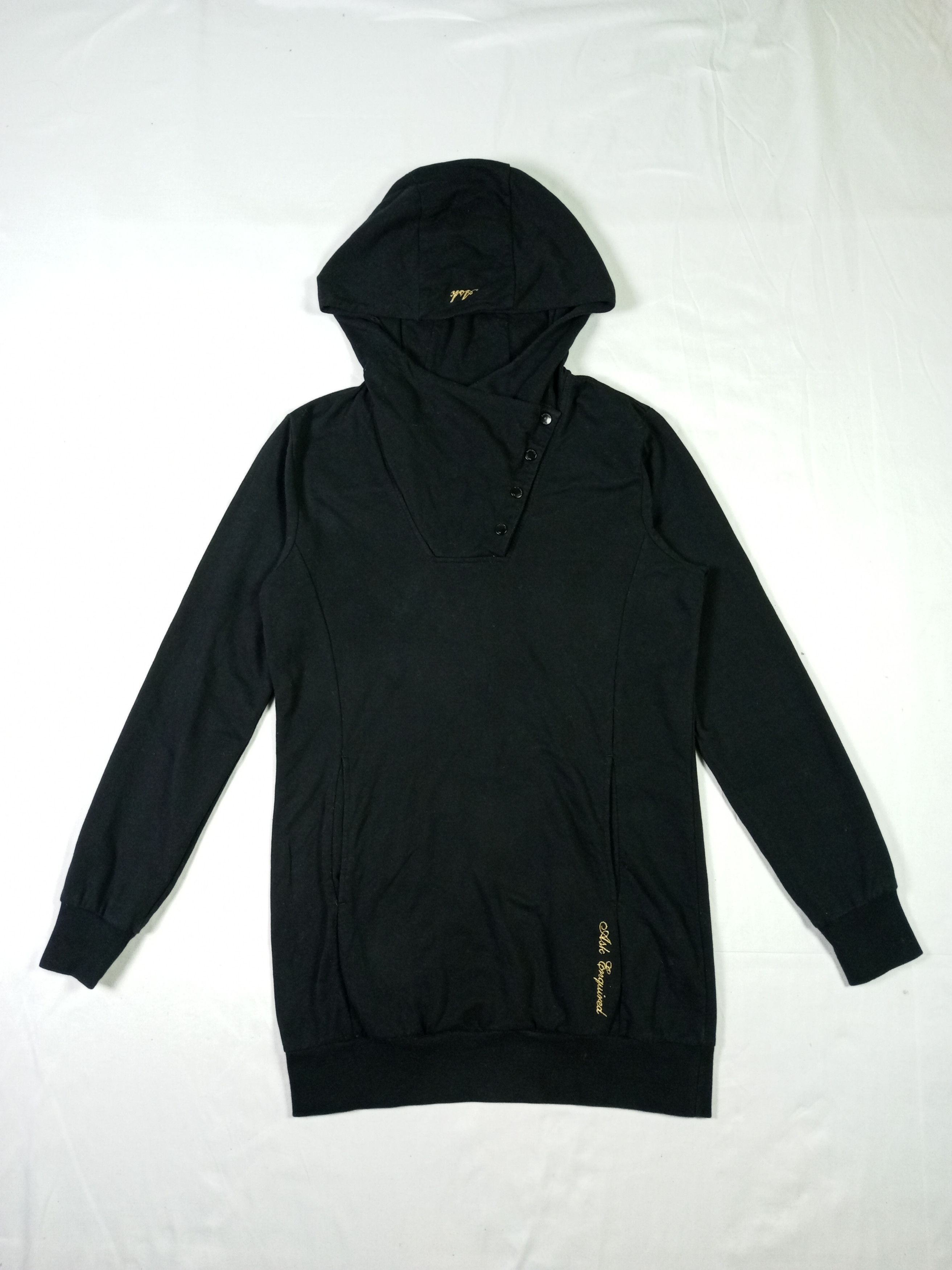 If Six Was Nine Ask Enquired Asymmetrival Rick Owen Style Crazy Hoodie Size US L / EU 52-54 / 3 - 1 Thumbnail