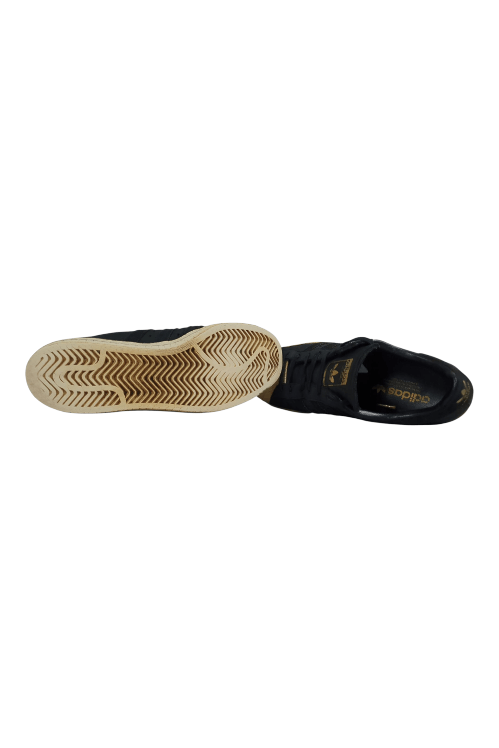 Adidas Adidas Superstar 80s Croc Toe – Black/Gold – EU 39⅓ (US 7.5) Size US 7.5 / EU 40-41 - 4 Thumbnail