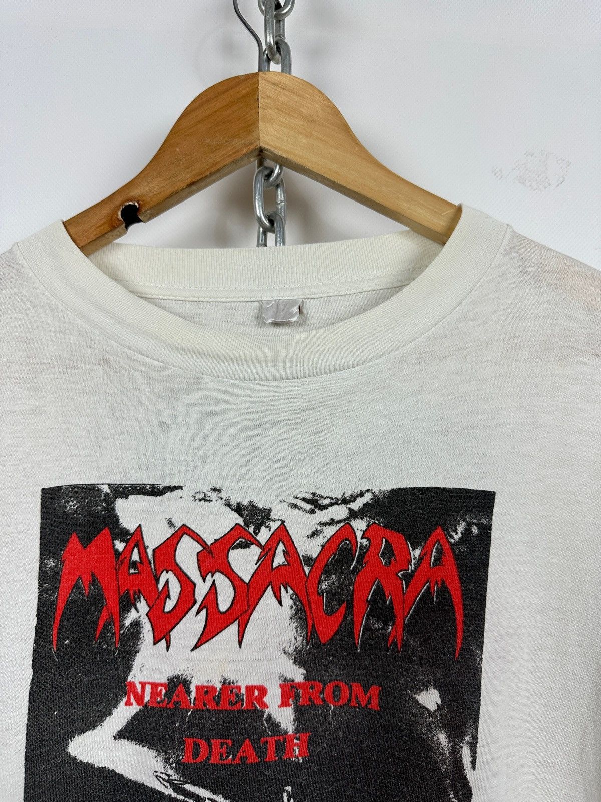 Band Tees Vintage Massacra Nearer From Death Metal Band T-Shirt Size US XXL / EU 58 / 5 - 8 Thumbnail