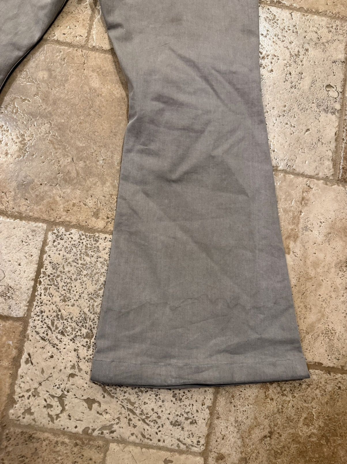 Rick Owens Drkshdw Rick Owens Drkshdw Dust Bolan Bootcut Gray Flare Denim Jeans Size US 36 / EU 52 - 7 Thumbnail