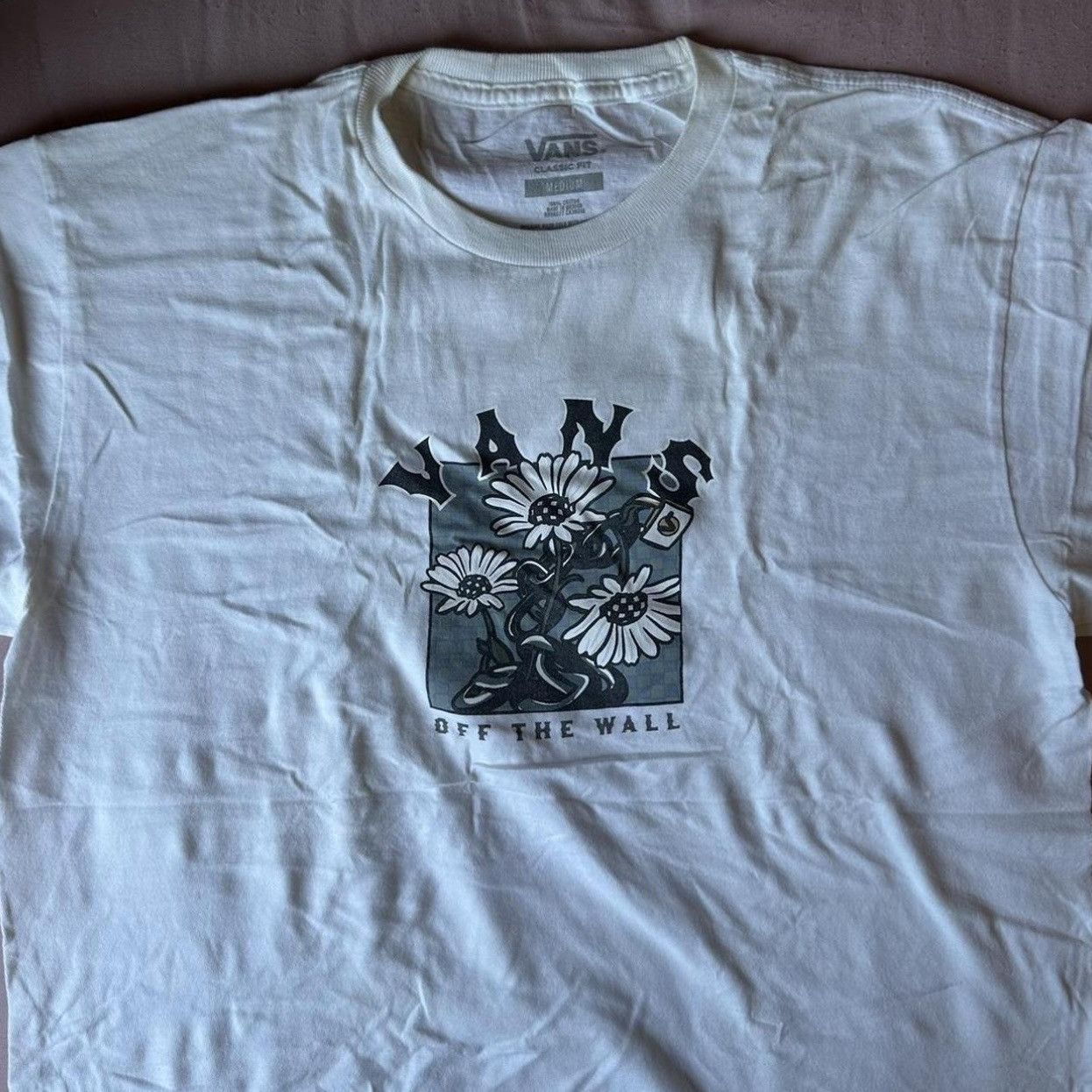 Vans Vans off the wall t shirt Size US M / EU 48-50 / 2 - 1 Thumbnail