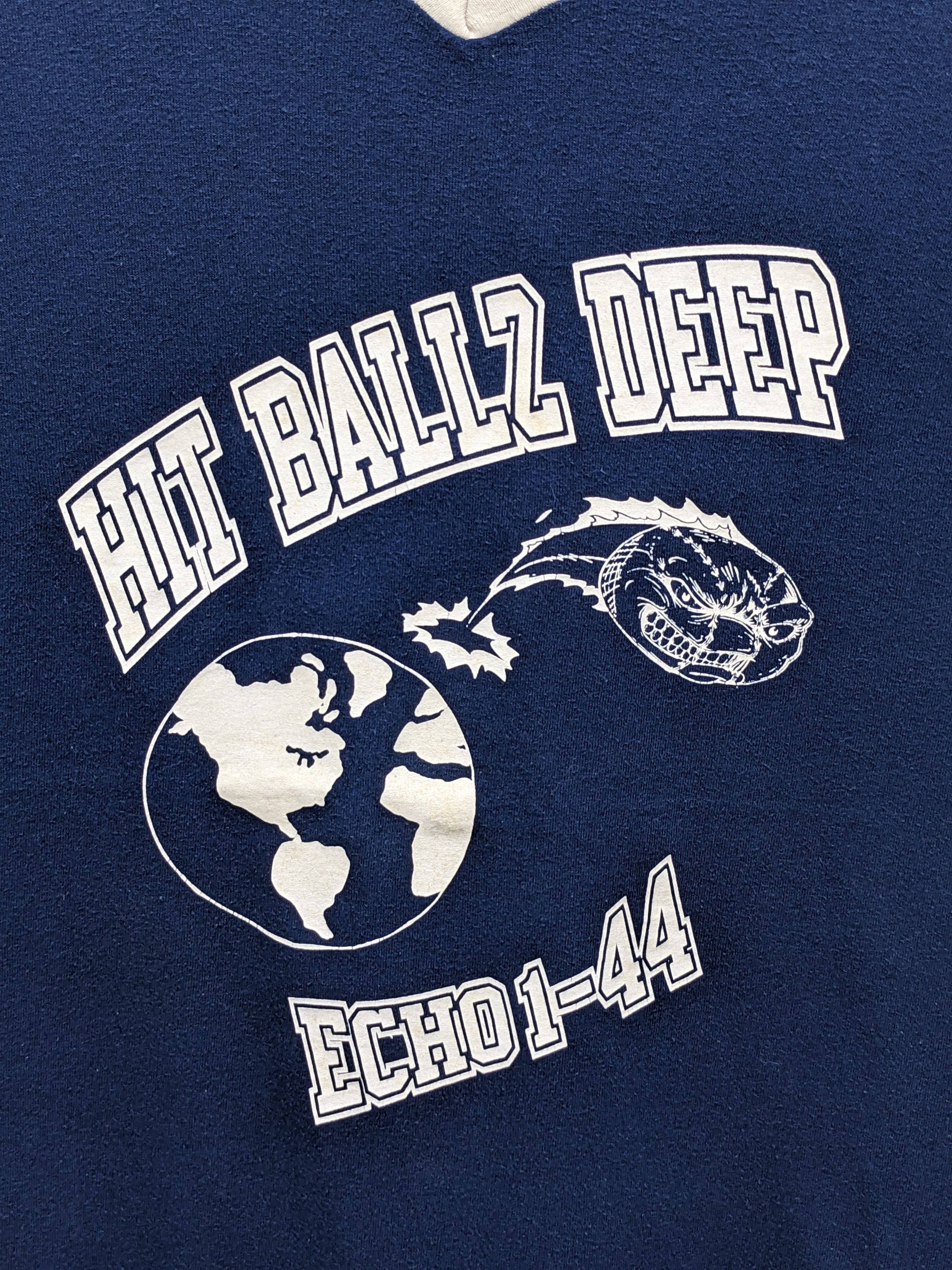 Augusta Sportswear VINTAGE HIT BALLZ DEEP ECHO 1-44 TEE Size US L / EU 52-54 / 3 - 3 Thumbnail
