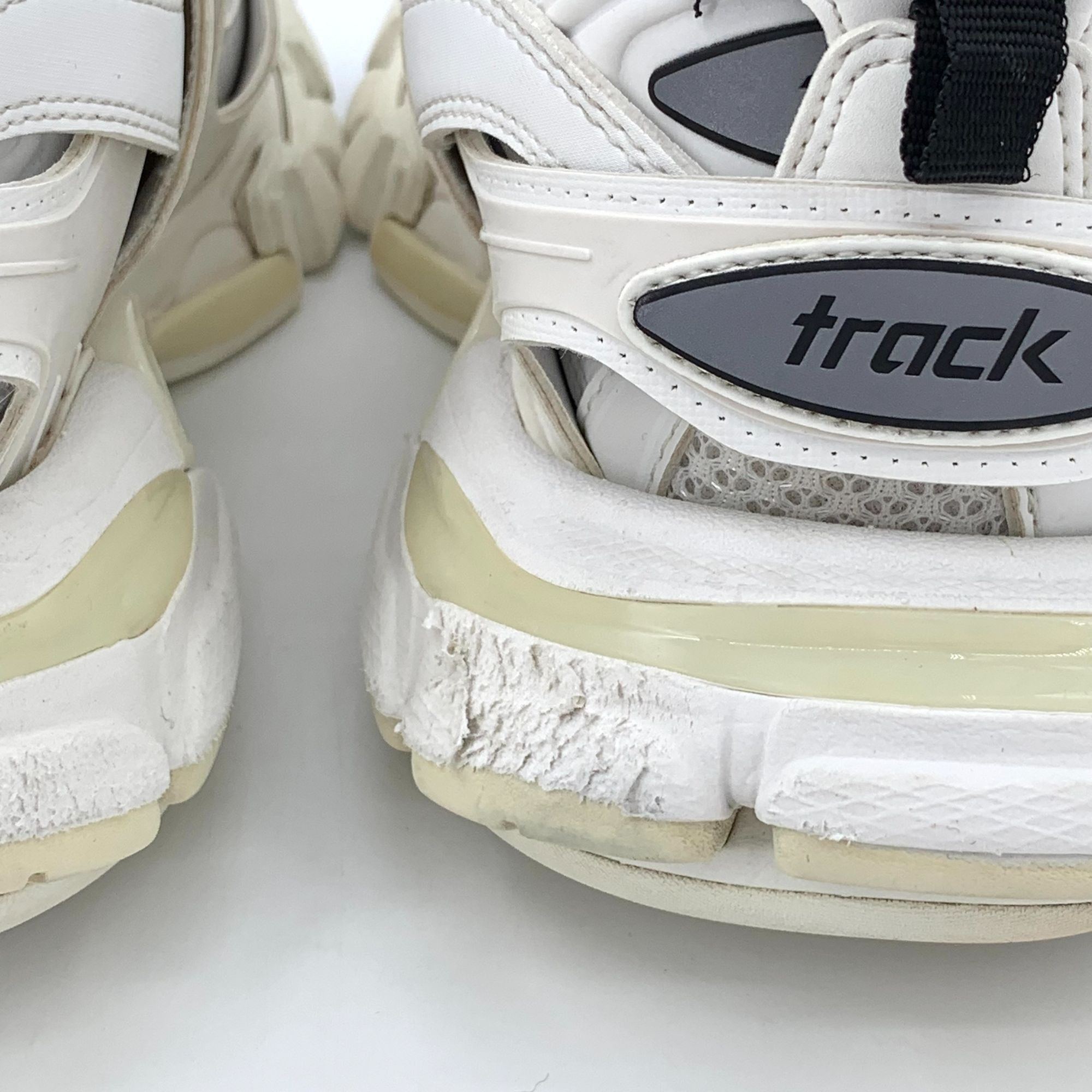 Balenciaga Balenciaga Track Sneakers White & Black Lace-Up Shoes Size US 7 / IT 37 - 7 Thumbnail