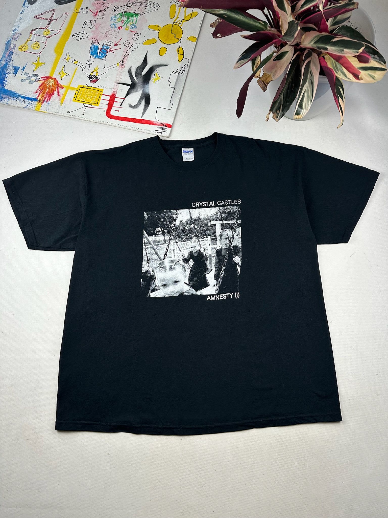 Vintage Vintage Crystal Castles Russia Tour T-shirt | Grailed