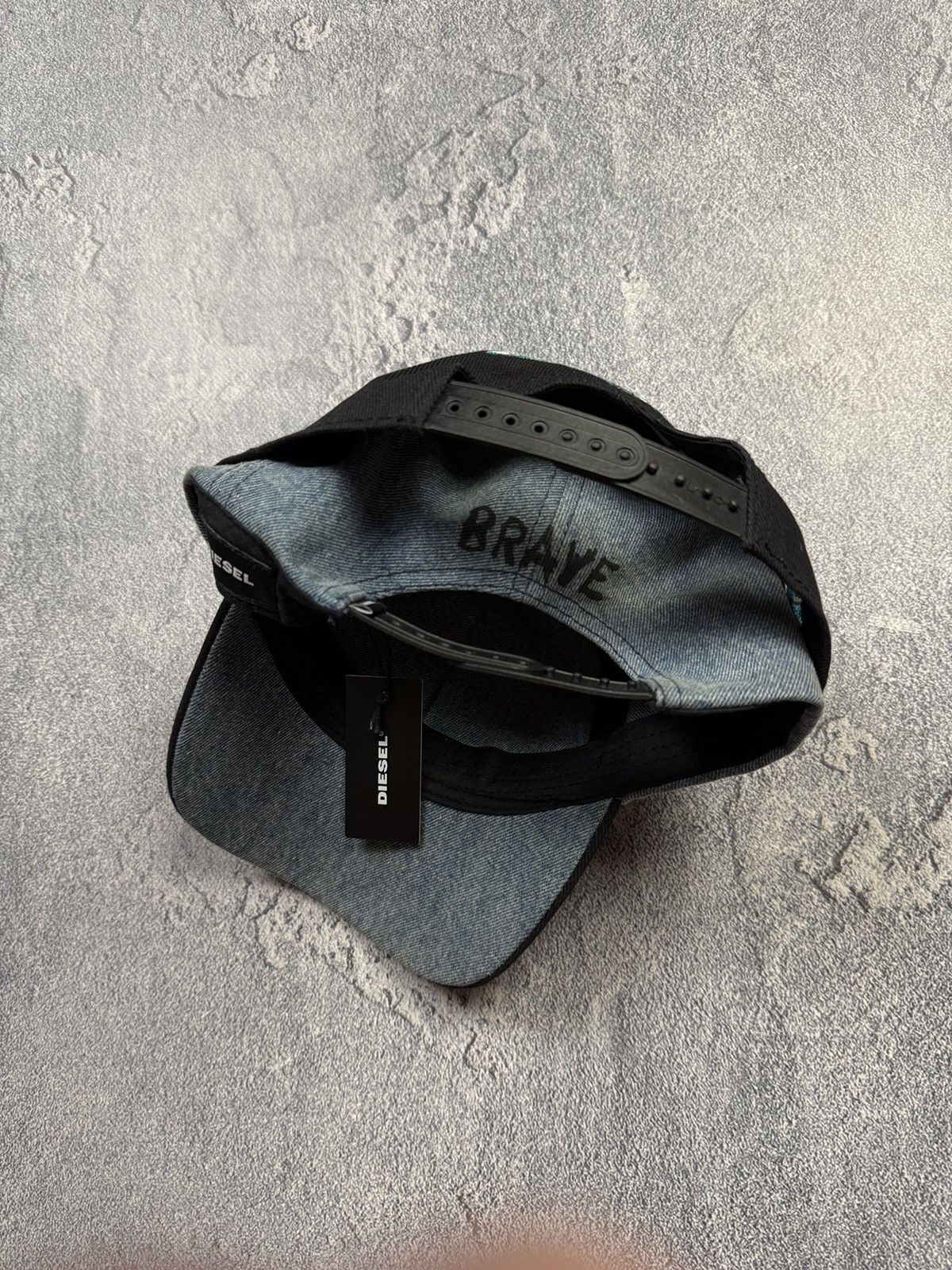 Diesel NEW!!! Diesel Double cap Crazy With Big logo Size ONE SIZE - 7 Thumbnail