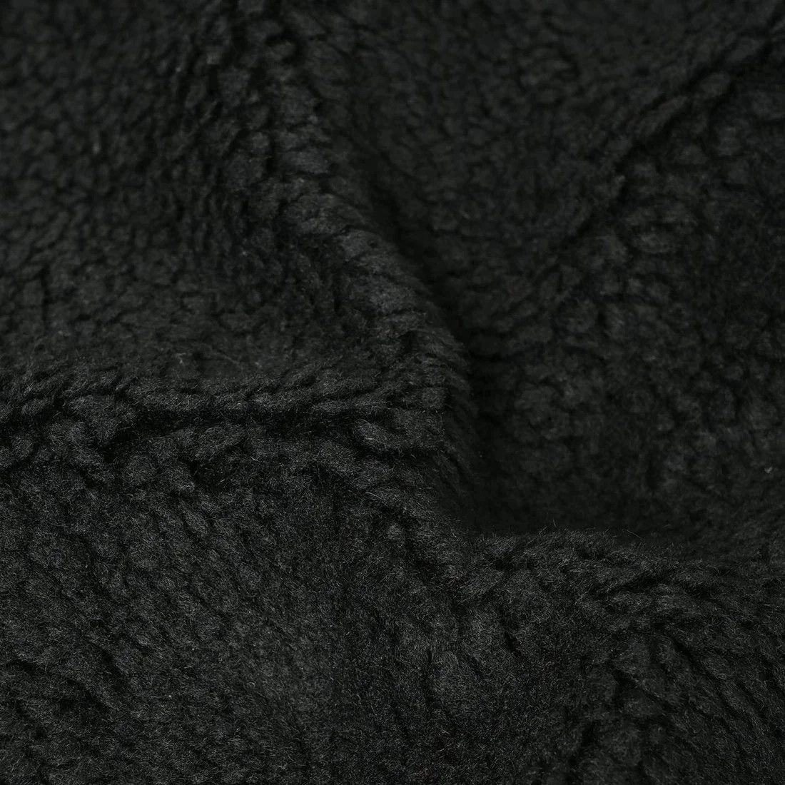 Japanese Brand SIMPLYCOMPLICATED C-ALL FLEECE JACKET BLACK Size US L / EU 52-54 / 3 - 4 Thumbnail
