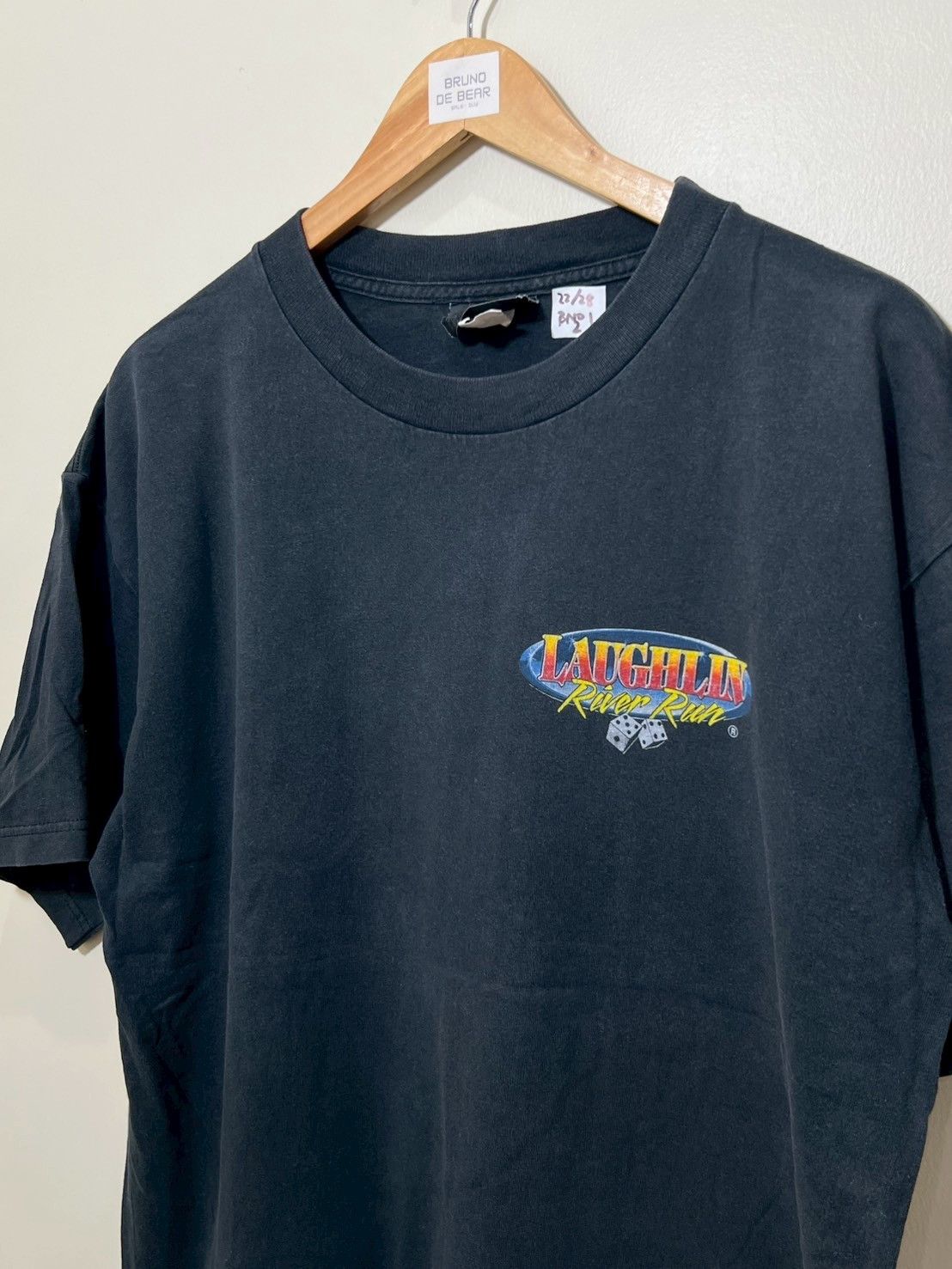 Vintage Vintage 1998's Laughlin Spring Run Motorcycle shirt bnz01 Size US L / EU 52-54 / 3 - 1 Thumbnail