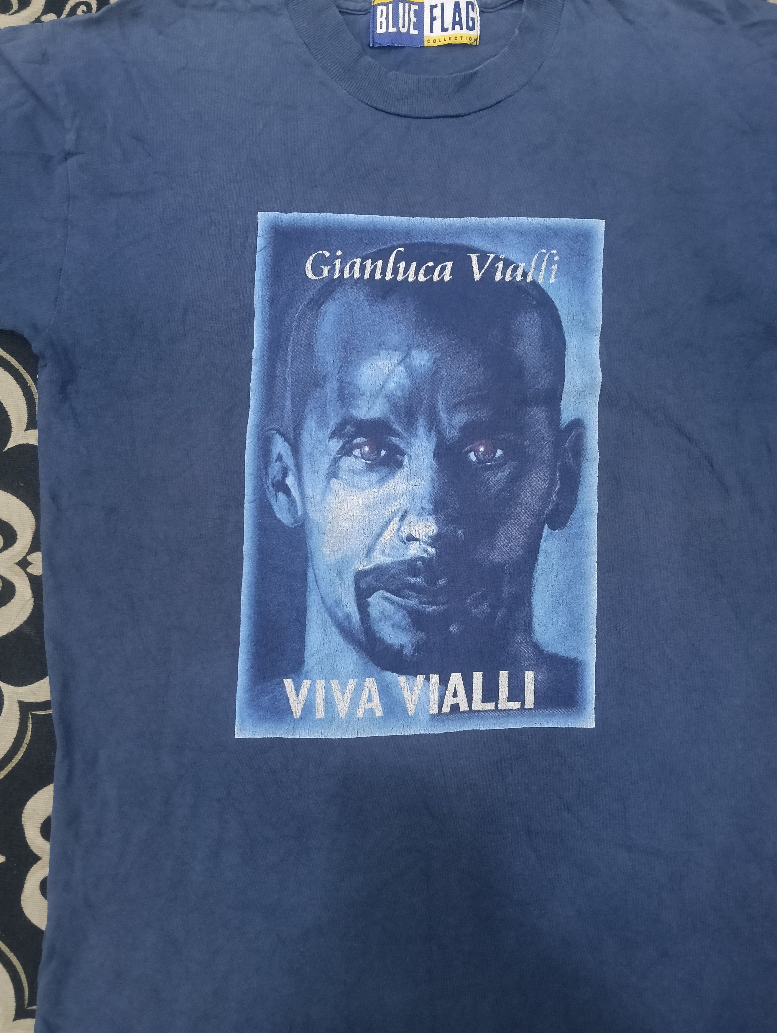 Rap Tees Rare Vintage Gianluca Vialli Tshirt Size US M / EU 48-50 / 2 - 1 Thumbnail