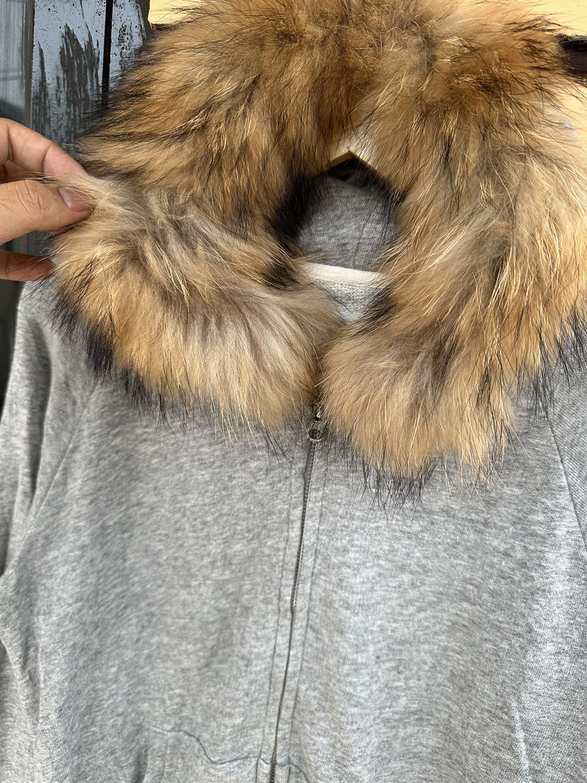 Japanese Brand Fur hoodie urban research ifsixwasnine style Size US M / EU 48-50 / 2 - 5 Thumbnail