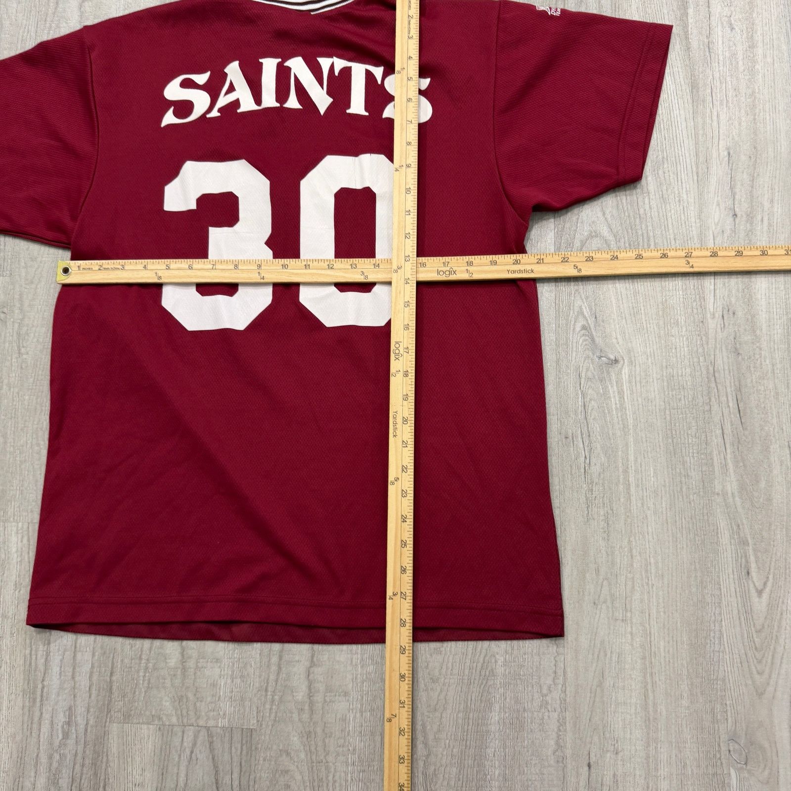 Vintage Vintage Dynamic Soccer Collared Jersey Medium Red White 90s Size US M / EU 48-50 / 2 - 8 Thumbnail