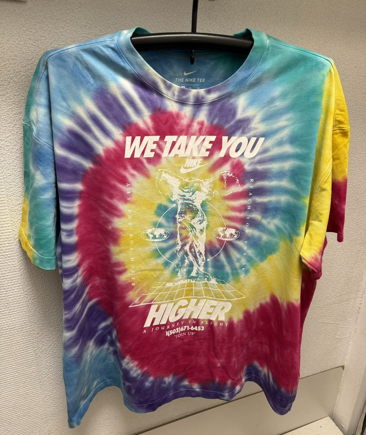 Nike Nike we take you higher a journey in tie-dye Xl Xxl t-shirt Size US XXL / EU 58 / 5 - 1 Thumbnail