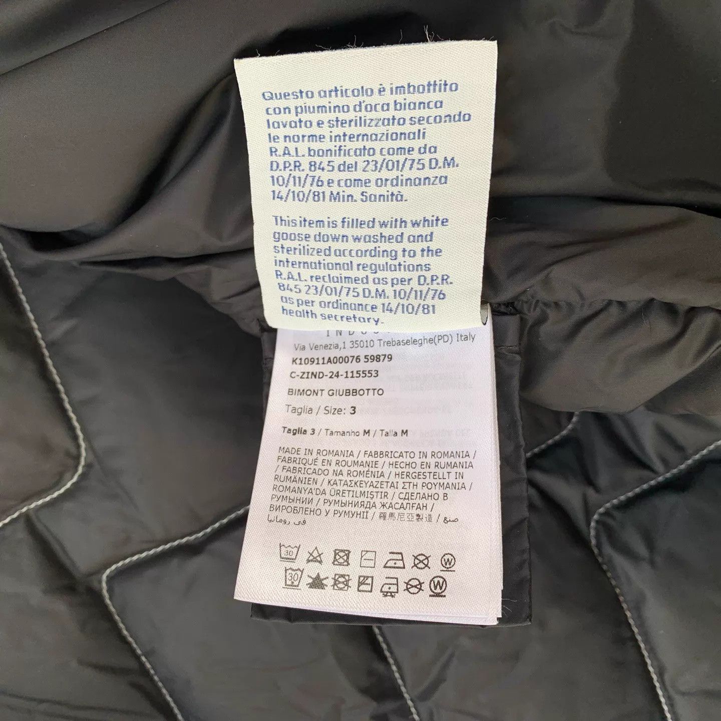 Moncler Moncler Bimont 25 New White Men's Short Solid Down Jacket Size US L / EU 52-54 / 3 - 7 Thumbnail