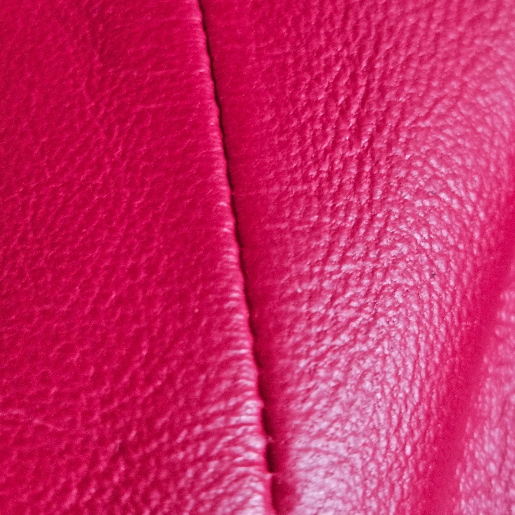 Lauren Ralph Lauren Lauren Ralph Lauren Women’s Red Leather Skirt 14 Y2K Quiet L Size 36" / US 14 / IT 50 - 4 Thumbnail