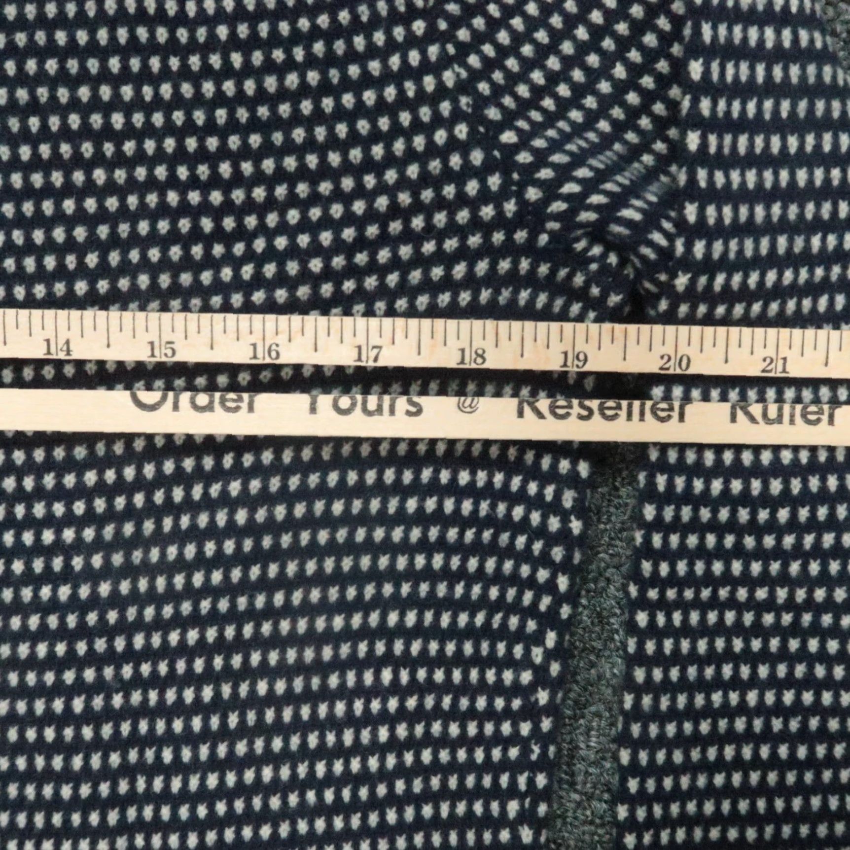 J.Crew J.CREW Sweater Mens Small Blue Wool Crew Neck Long Sleeve Pullover Knitted Knit Casual, Travel, Party/Cocktail, Fall Winter Spring Mens Size US S / EU 44-46 / 1 - 6 Thumbnail