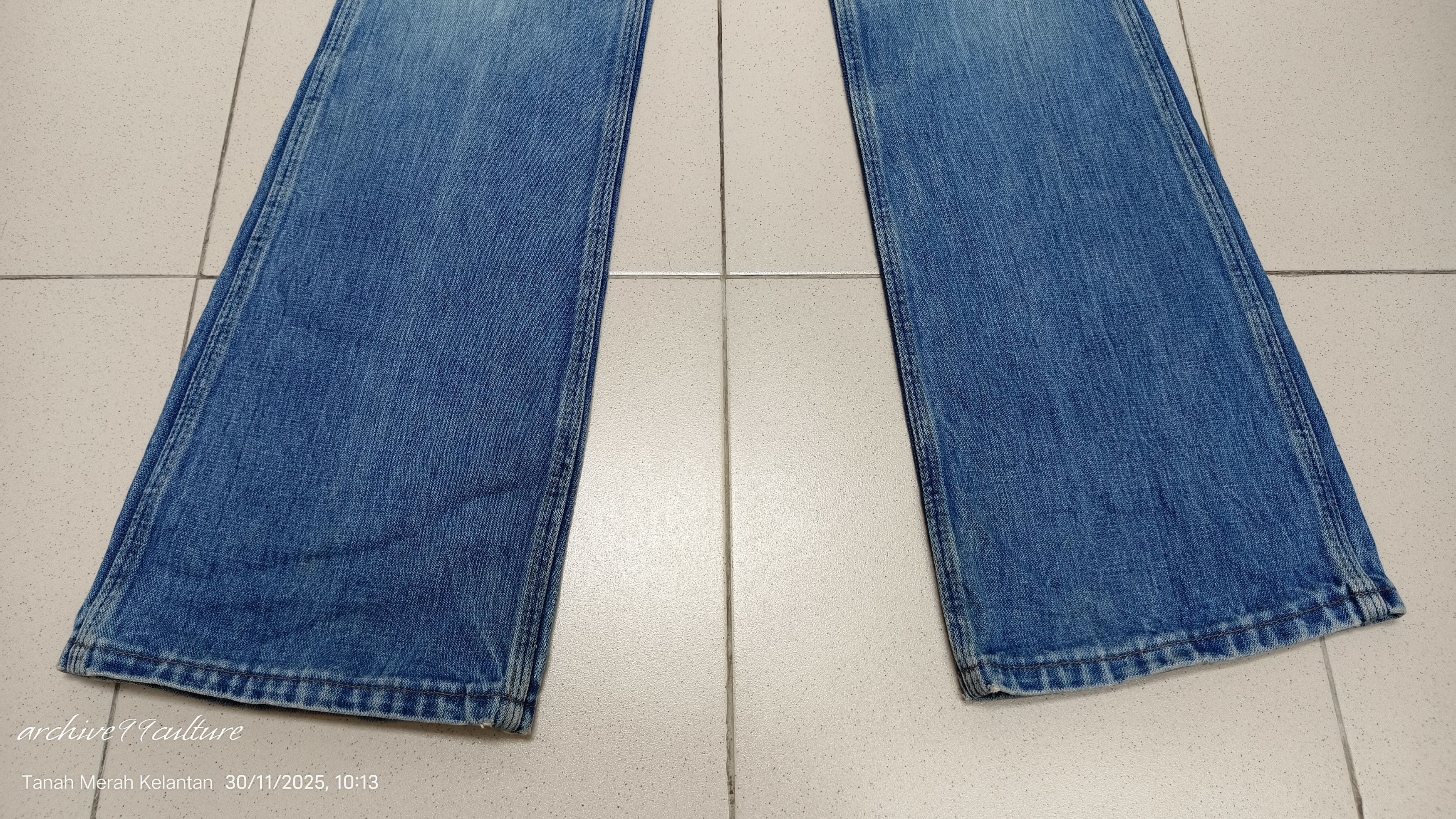 Wrangler Vintage 60's 70's IDEAL zipper triple stitch flare jeans Size US 32 / EU 48 - 13 Thumbnail
