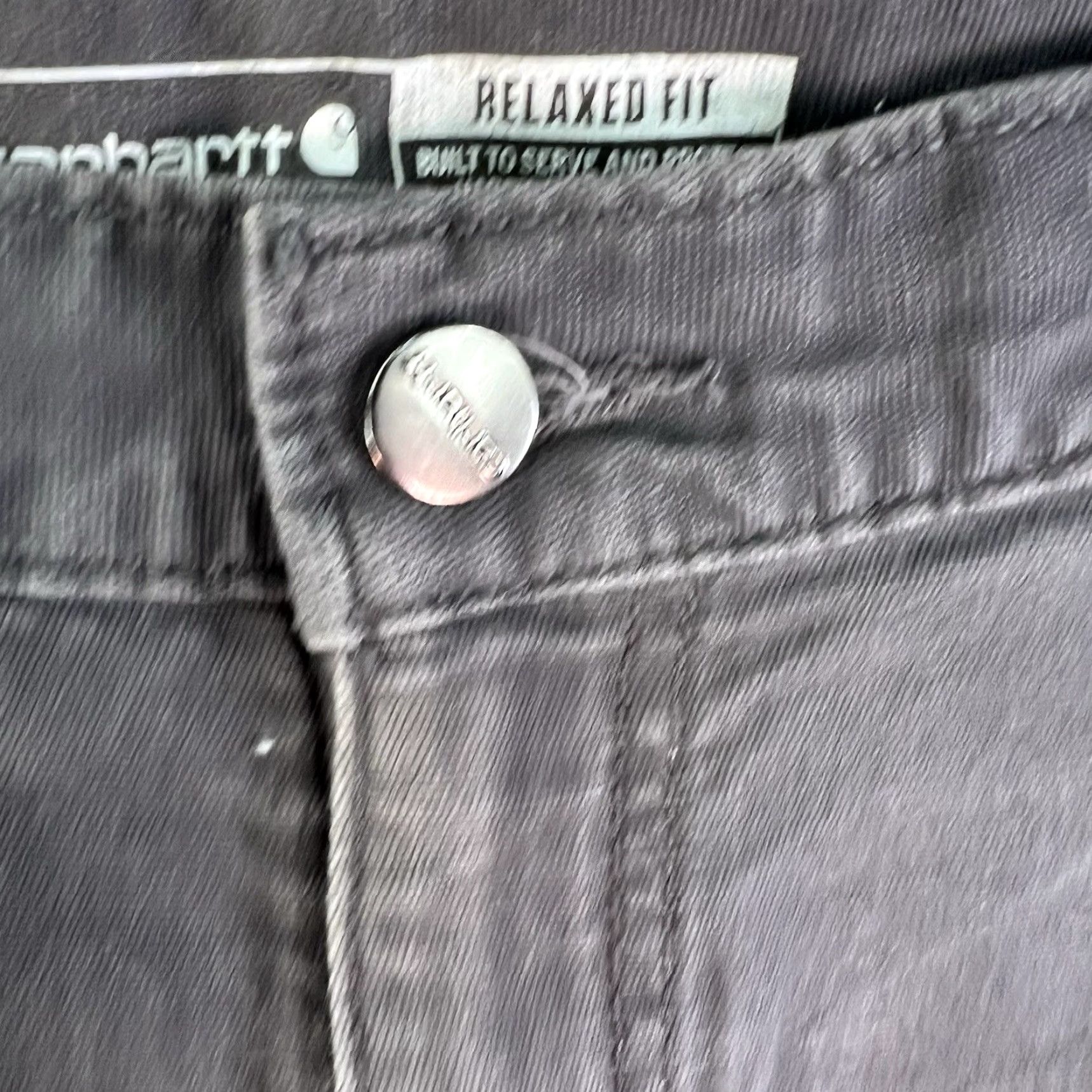 Carhartt Carhartt Rugged Flex Cargo Shorts Mens Size 40 Gray Distressed 10 In Inseam Size US 40 / EU 56 - 2 Thumbnail