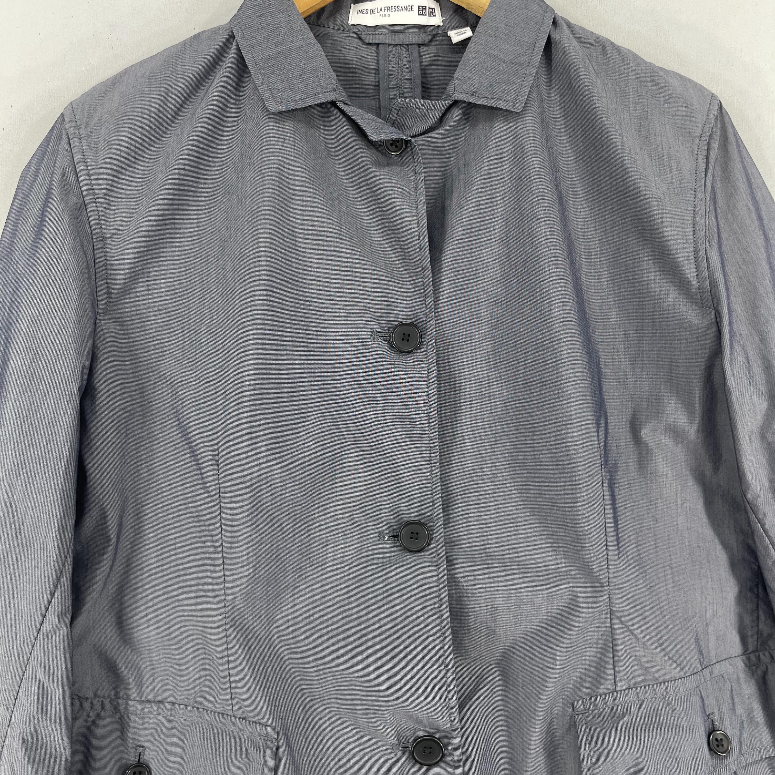 Japanese Brand × Uniqlo Uniqlo X Ines De la Fressange Paris Blazer Style Jacket Size M / US 6-8 / IT 42-44 - 2 Thumbnail