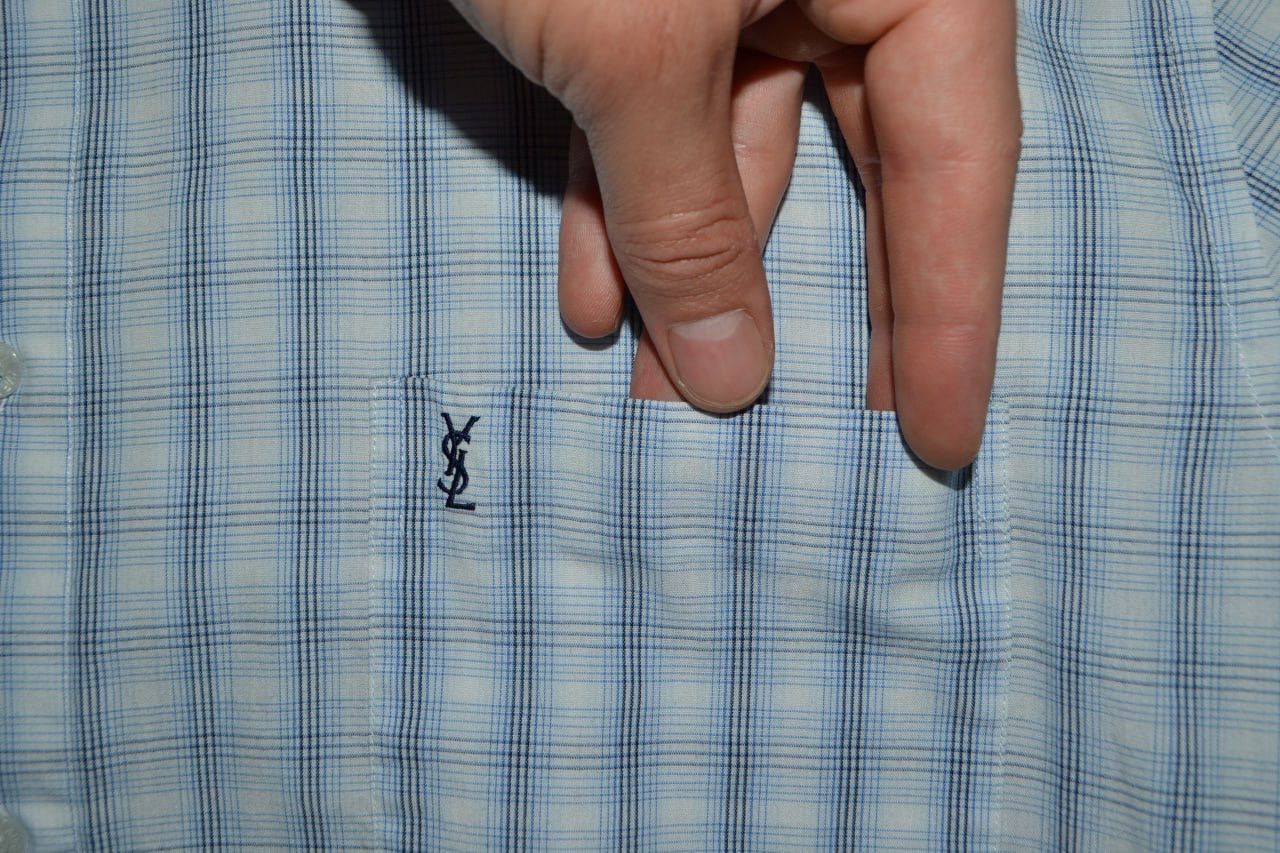 Yves Saint Laurent Yves Saint Laurent Shirt Short Sleeve size XL Size US XL / EU 56 / 4 - 4 Thumbnail