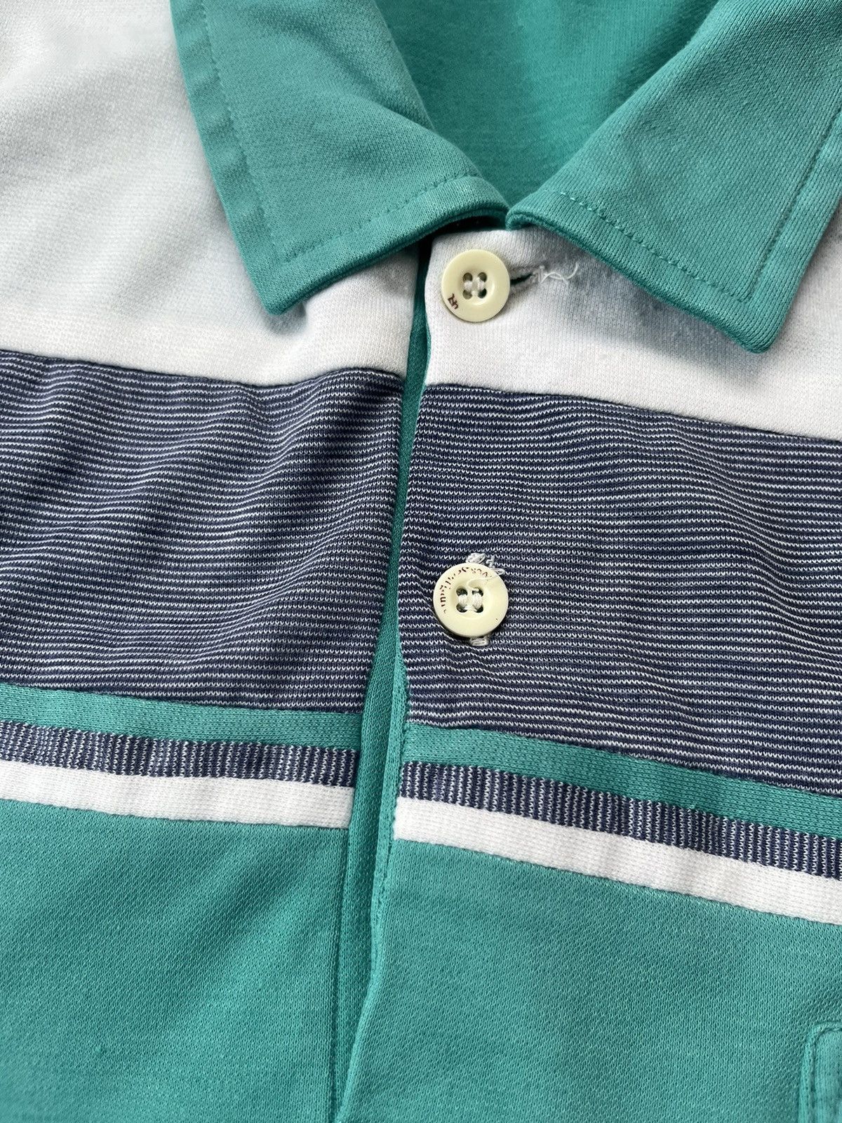 Yves Saint Laurent 80s Vintage Yves Saint Laurent YSL Sportswear Polo Shirt Size US L / EU 52-54 / 3 - 5 Thumbnail