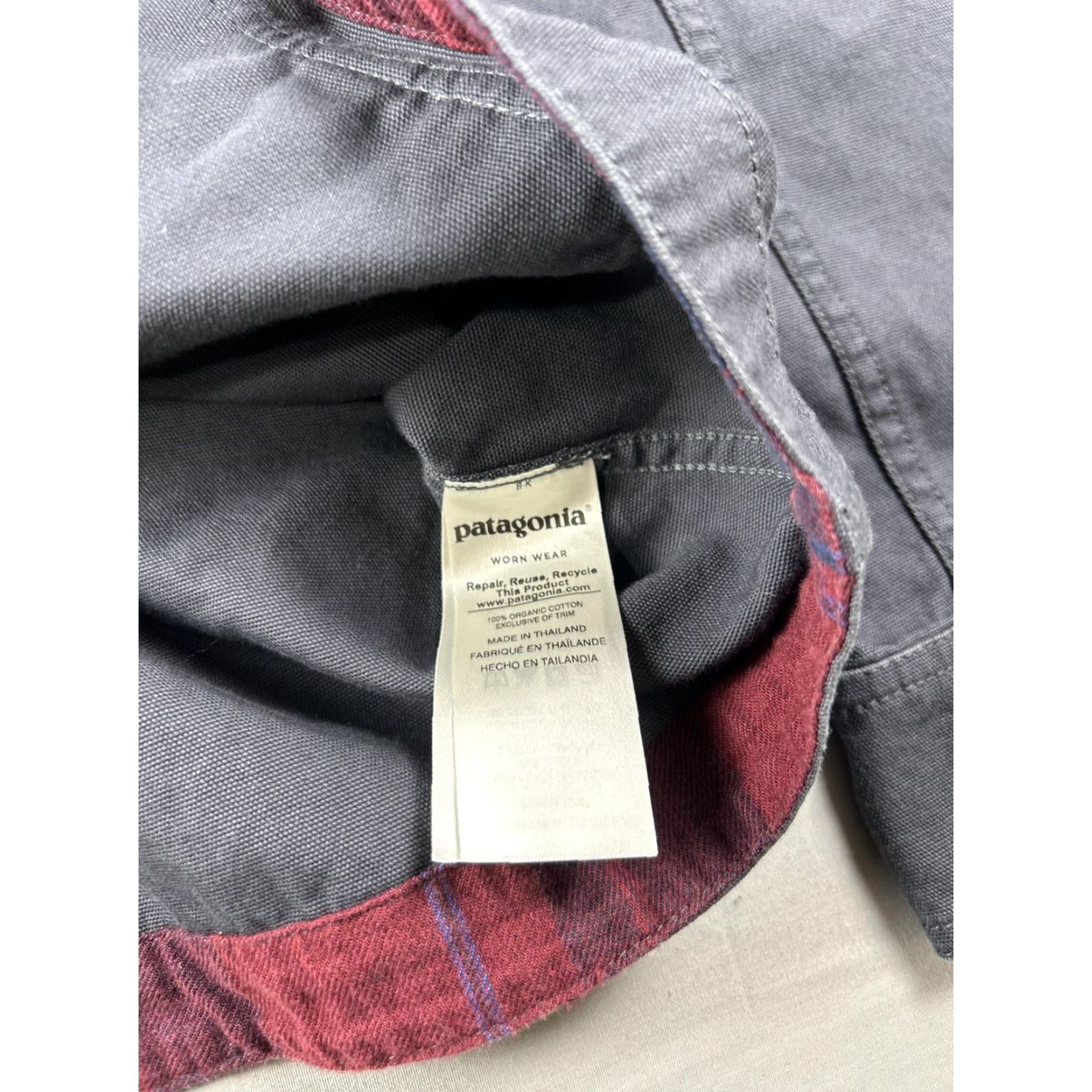 Patagonia Patagonia Parka Jacket Womens Small Gray Hooded Lined Canvas Size S / US 4 / IT 40 - 4 Thumbnail