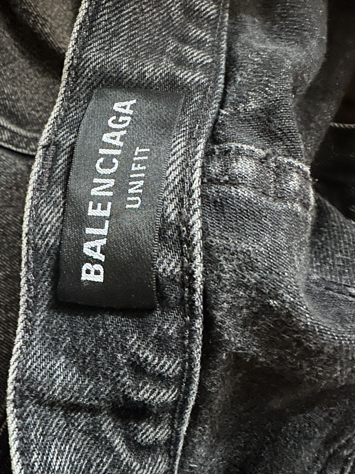 Balenciaga Balenciaga Lost Tape Flared Denim 