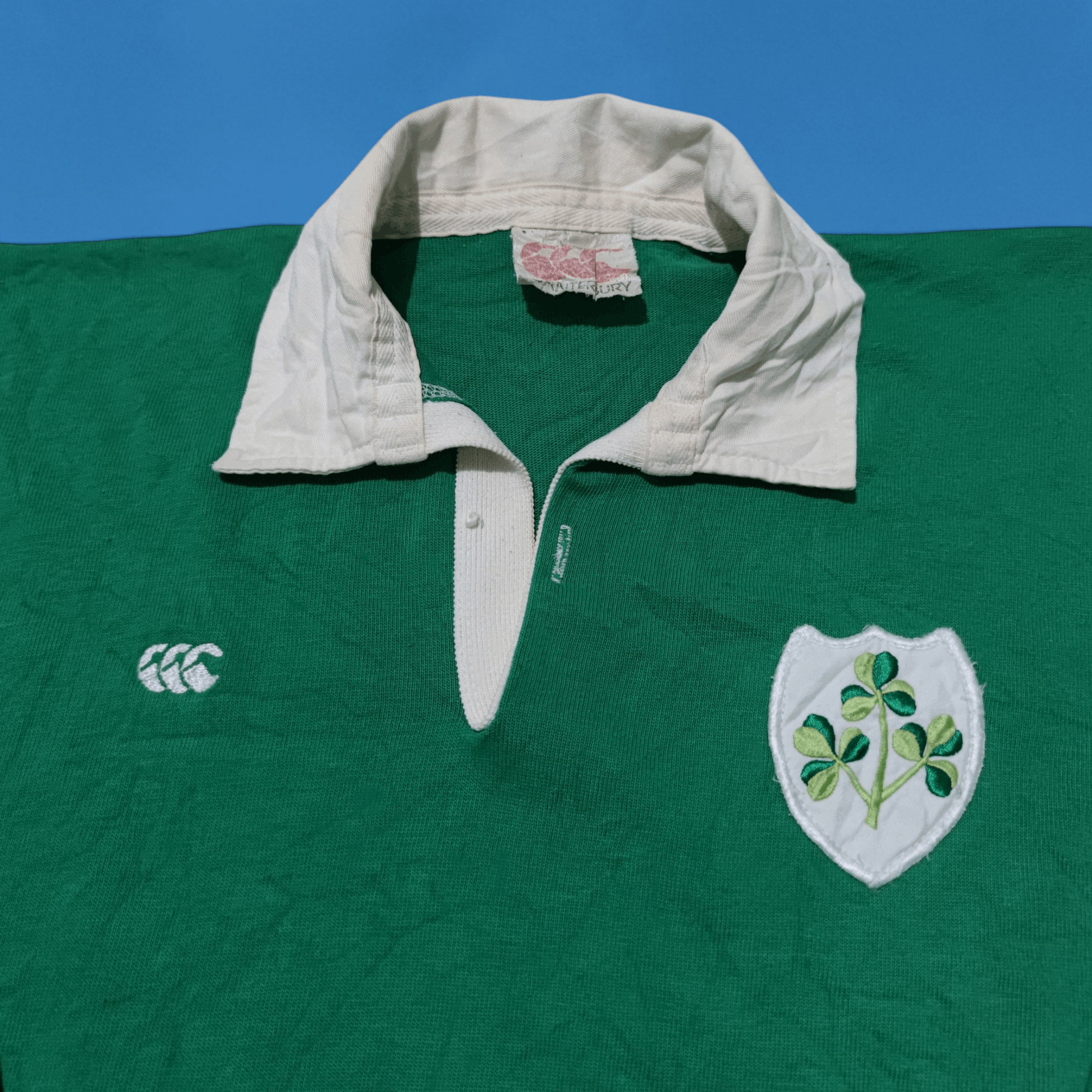 Canterbury of New Zealand Vintage Canterbury Of New Zealand Ireland Rugby Jersey Size US S / EU 44-46 / 1 - 2 Thumbnail