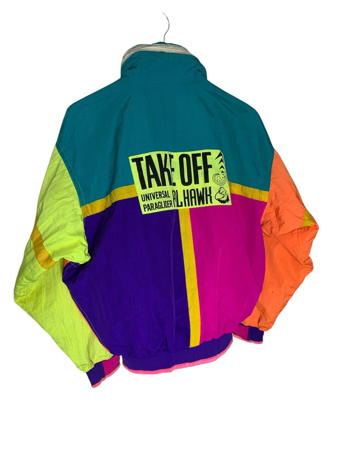 Jams World Vintage 80’s Falhawk Striking Colour Retro Jacket Size US M / EU 48-50 / 2 - 2 Thumbnail